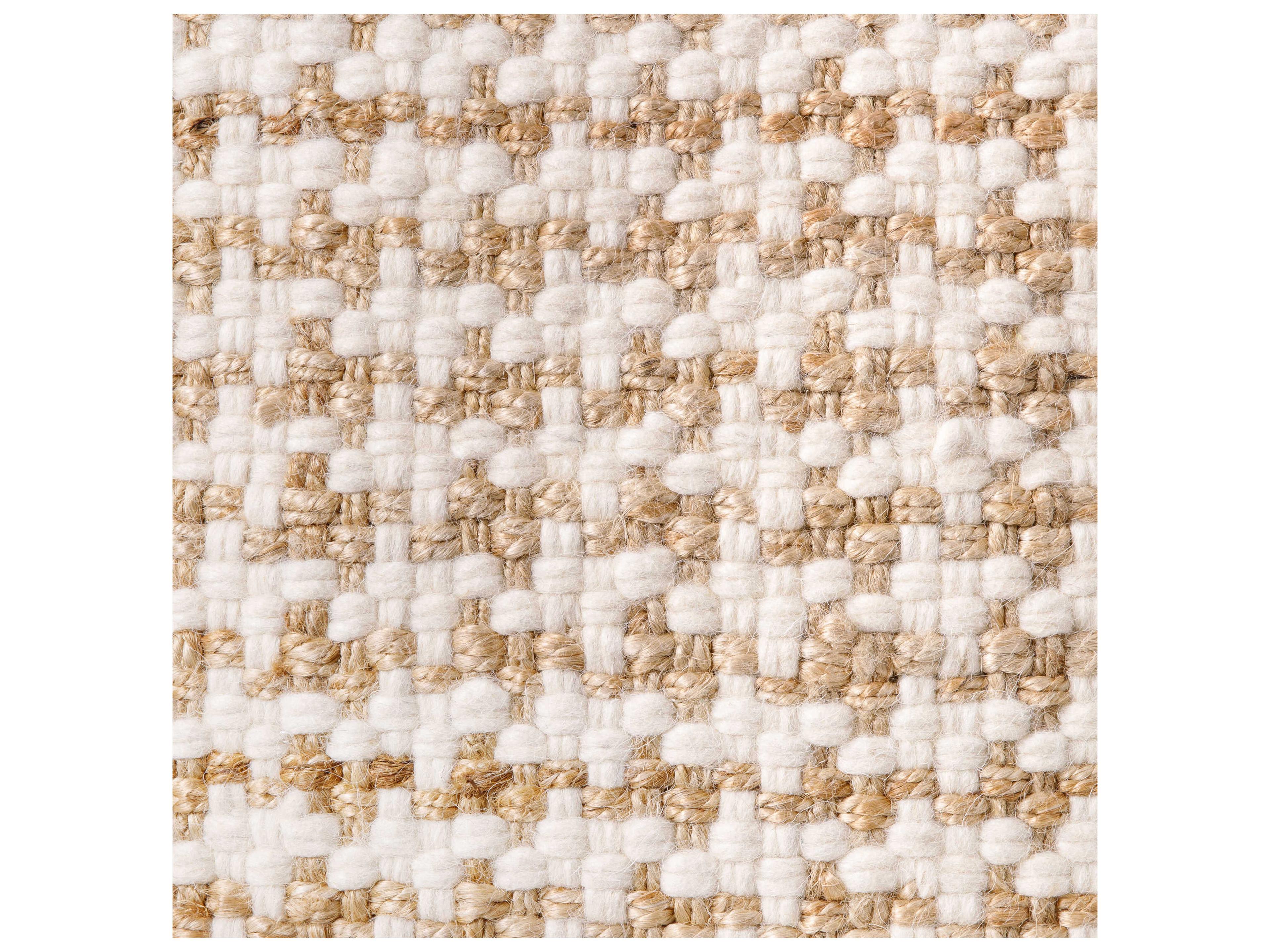 Surya Palna Beige Pouf