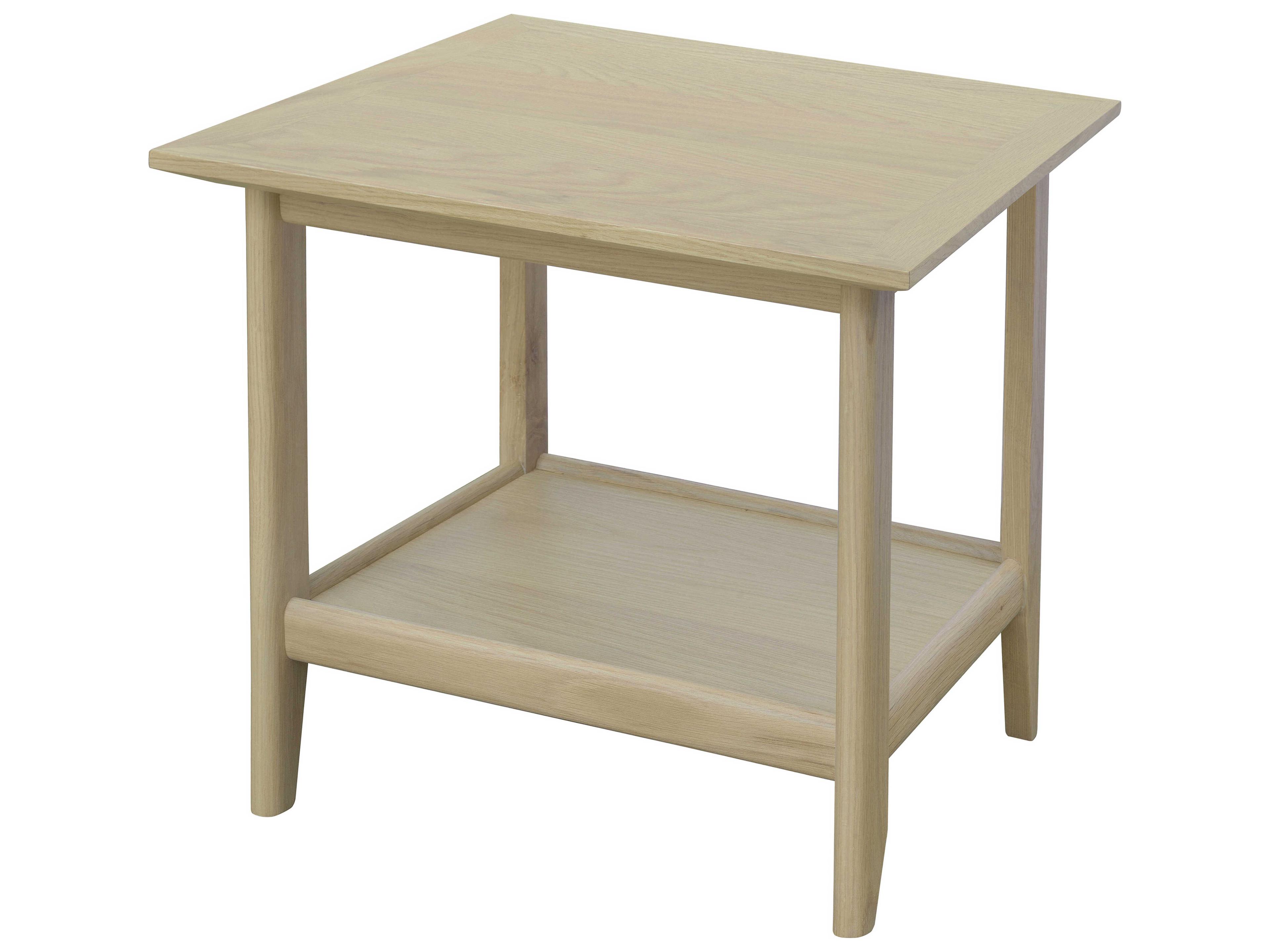 Surya Pryce Rectangular Wood Brown End Table