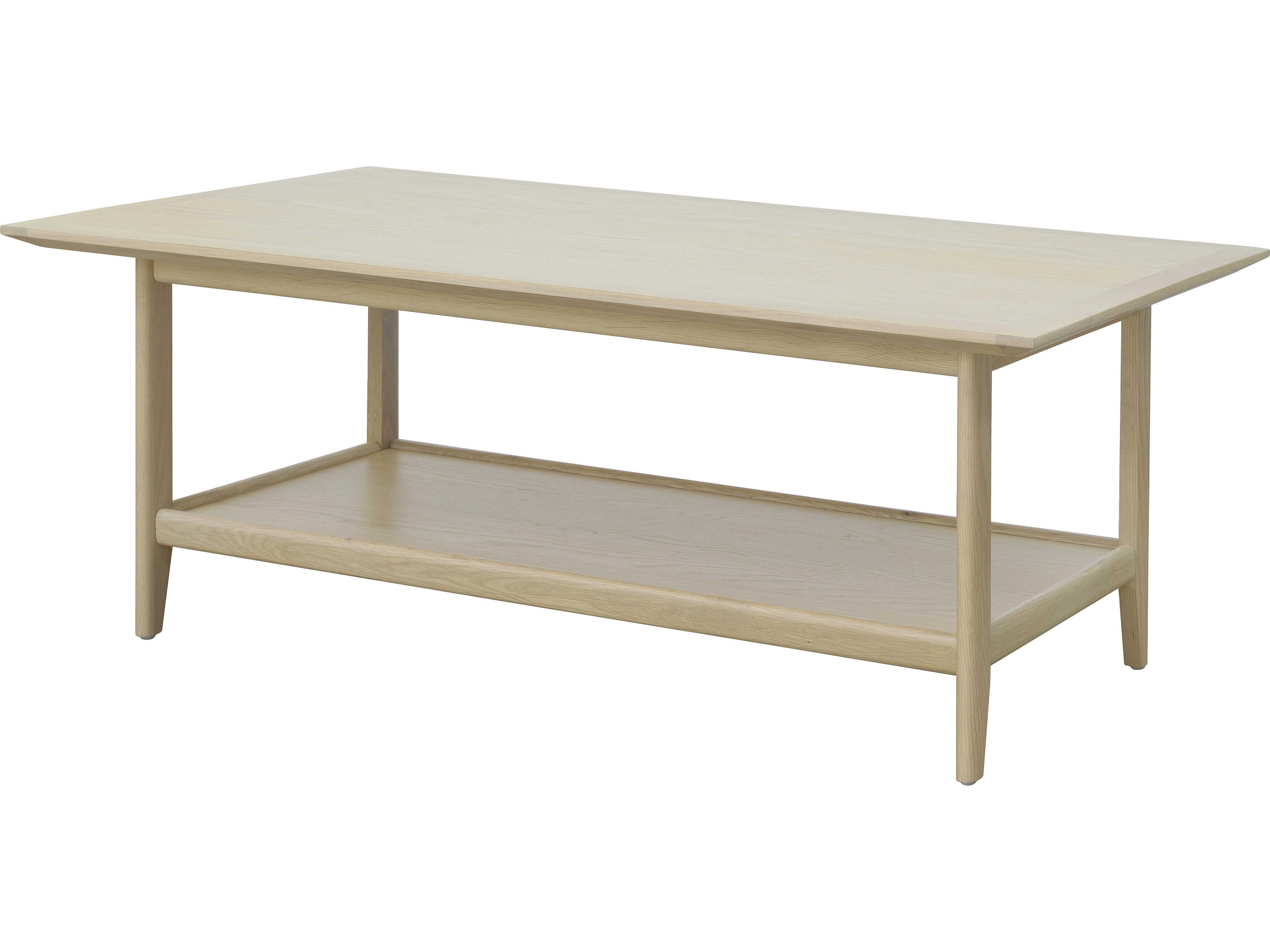 Surya Pryce Rectangular Wood Brown Coffee Table