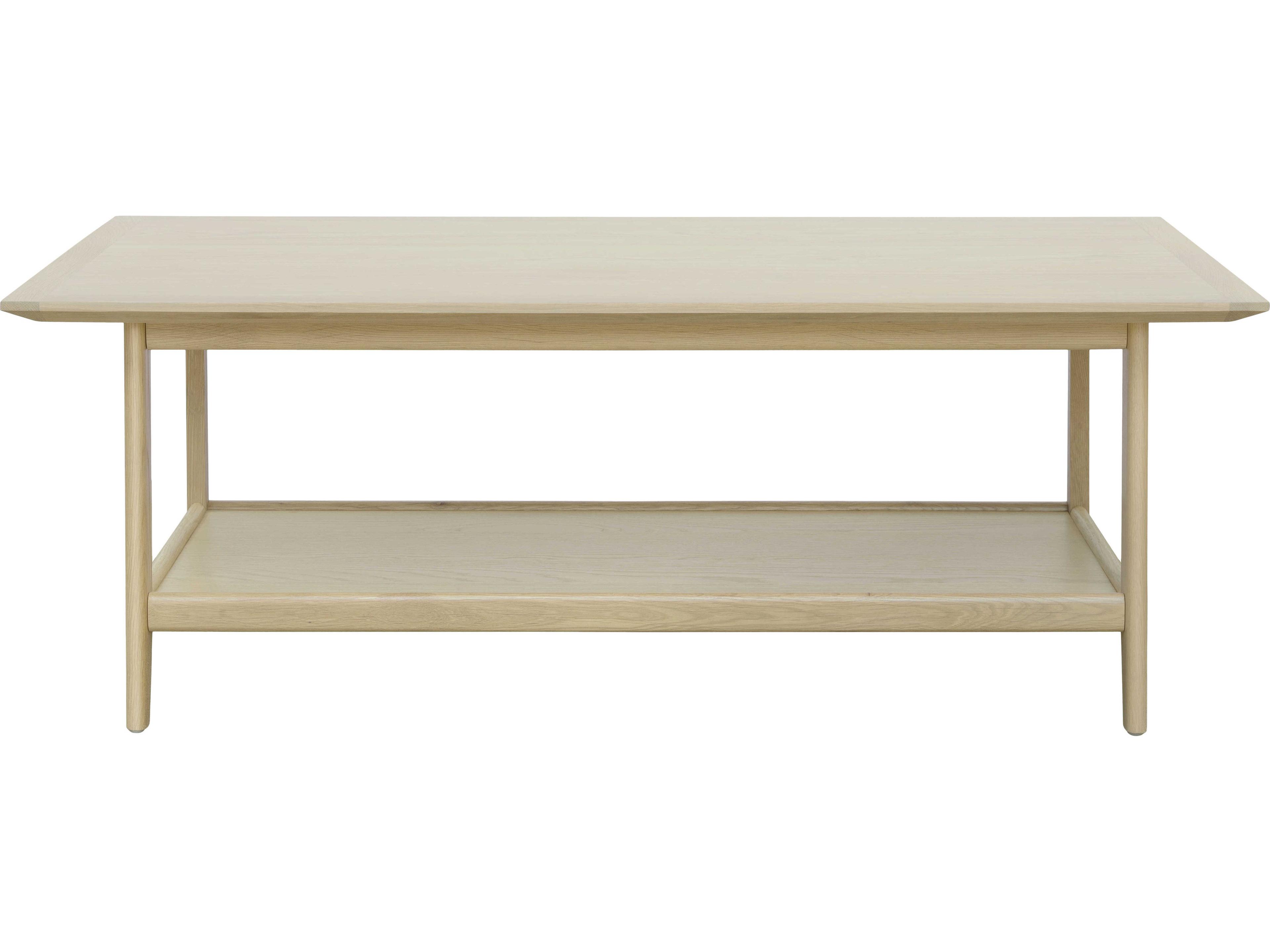 Surya Pryce Rectangular Wood Brown Coffee Table