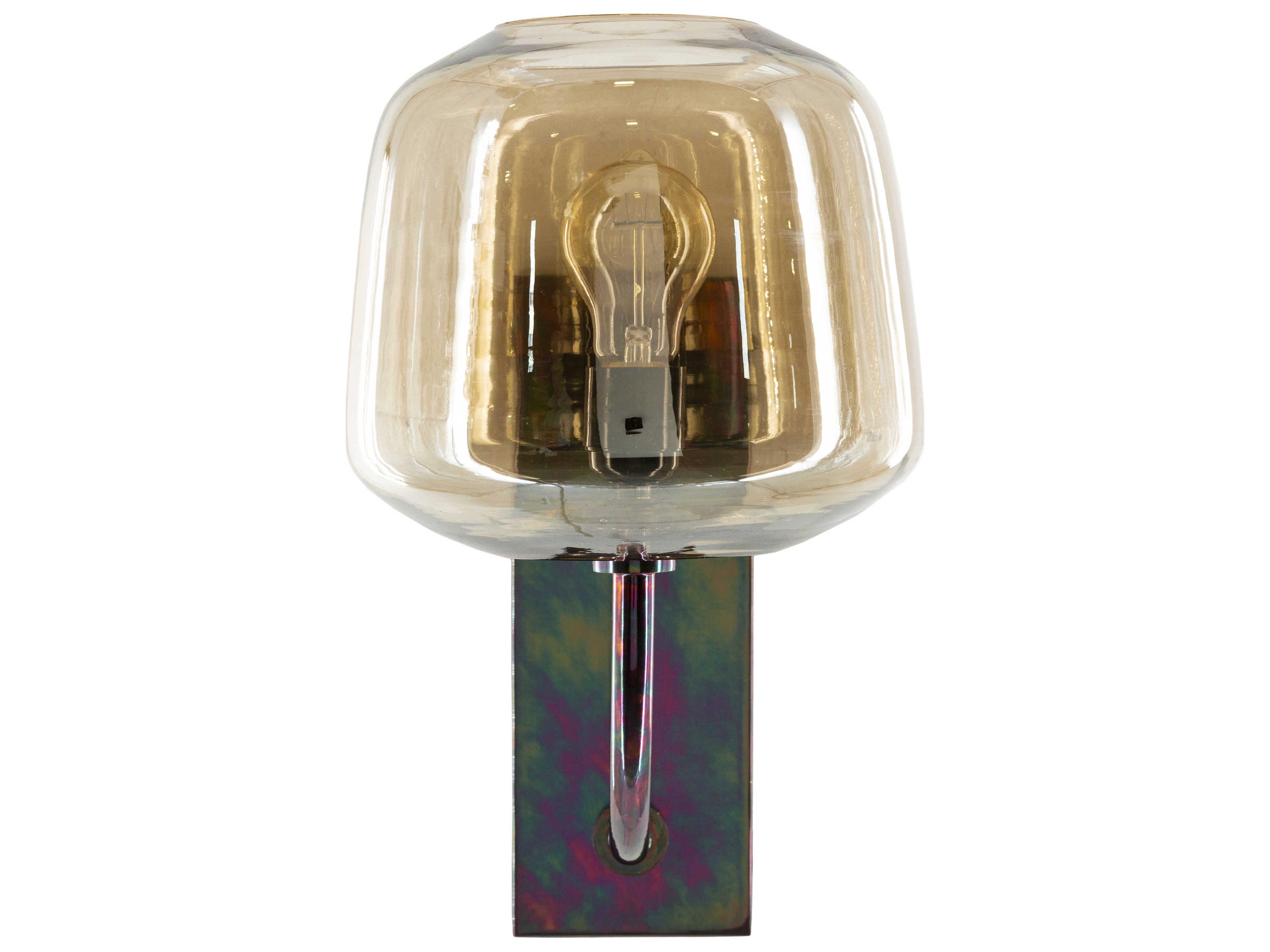 Surya Pavel 1-Light Metallic Bronze Wall Sconce