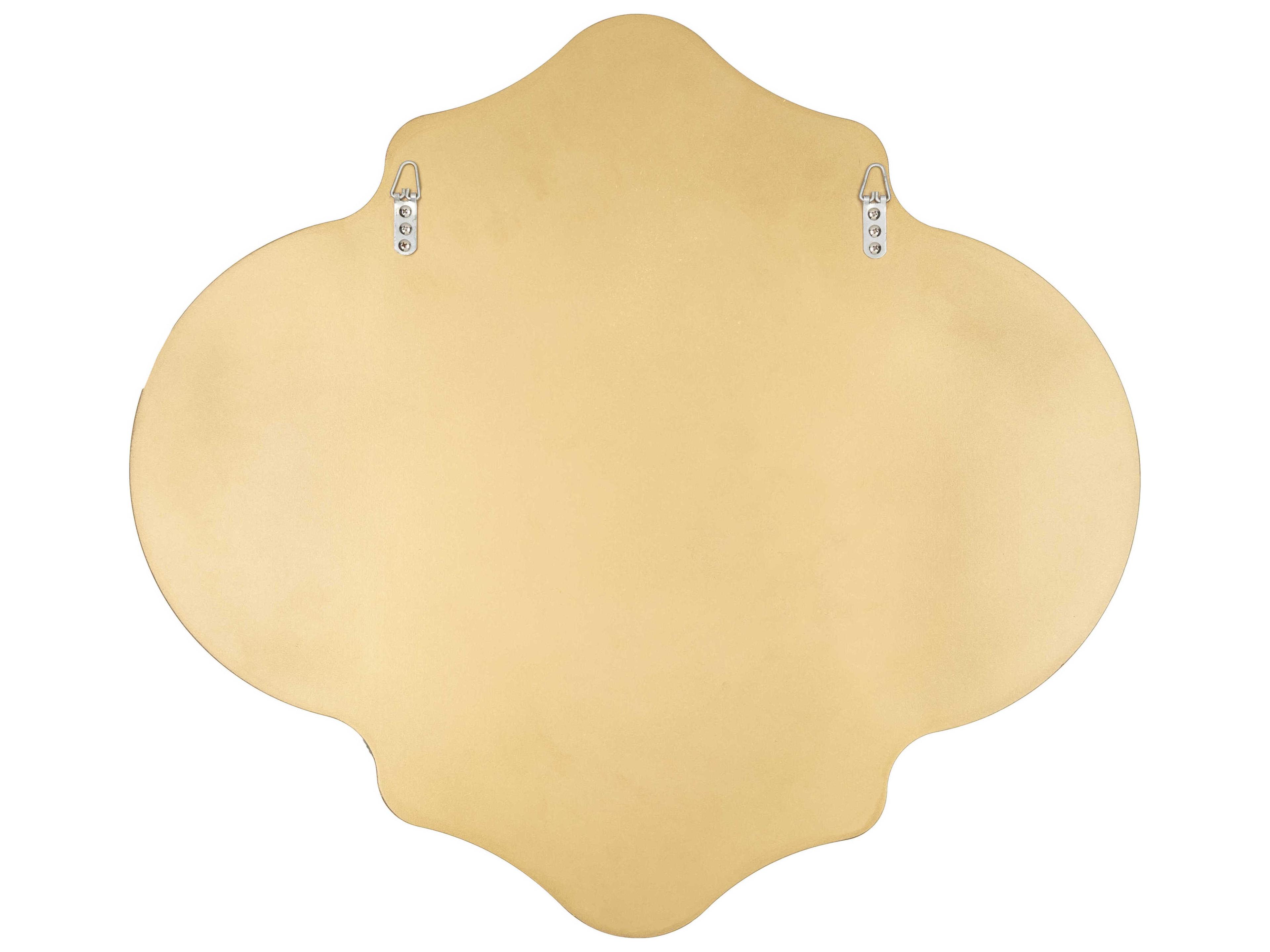 Surya Quatrefoil Gold Wall Mirror