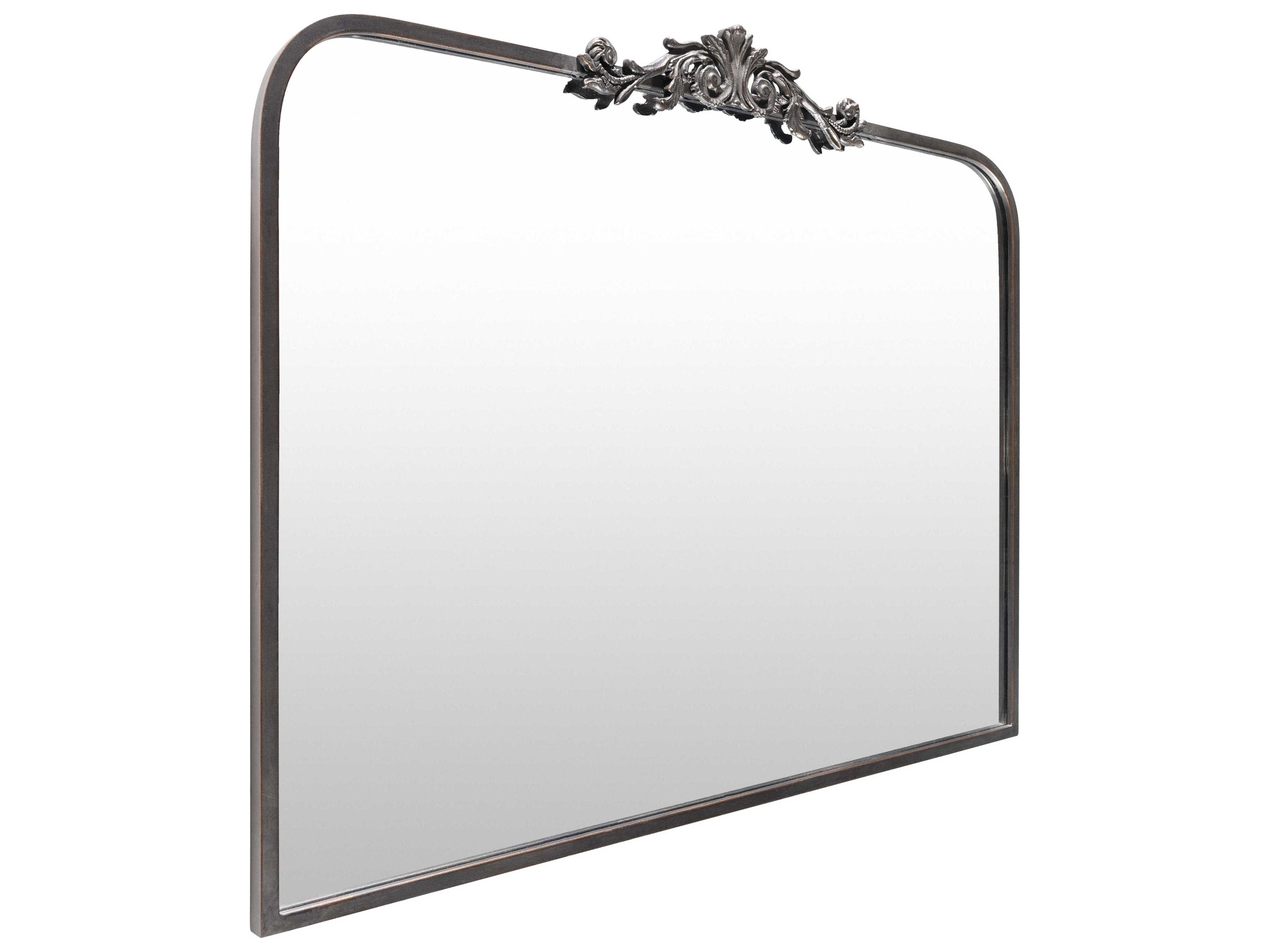 Surya Aarlen Black Wall Mirror