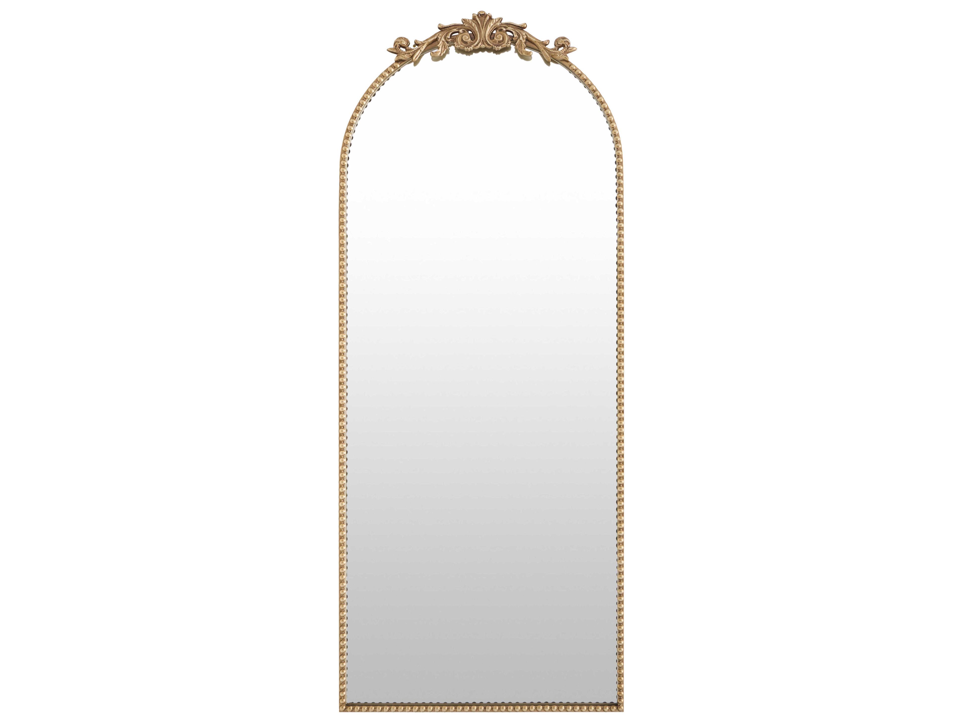 Surya Aarlen Gold Floor Mirror