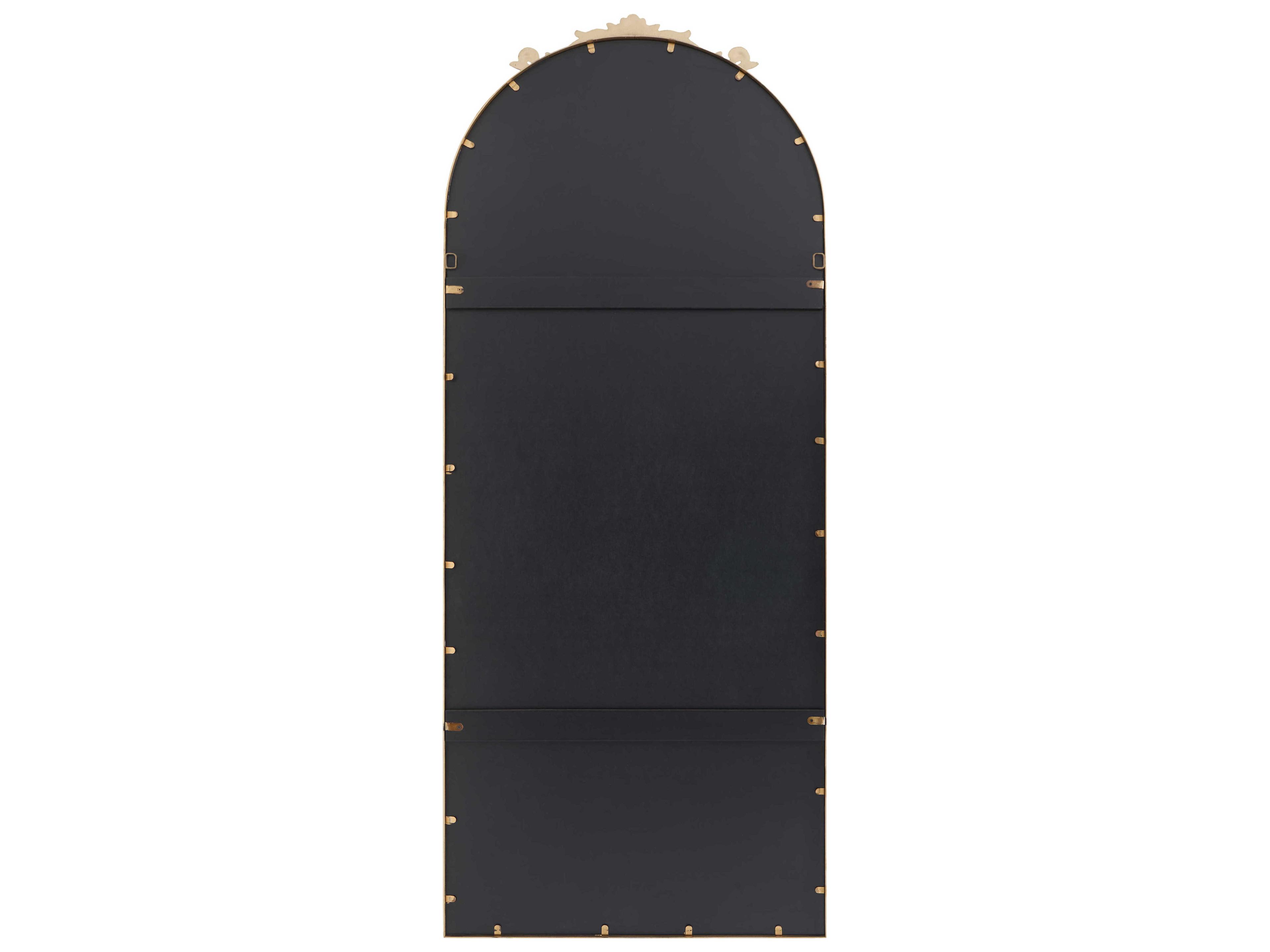 Surya Aarlen Gold Floor Mirror