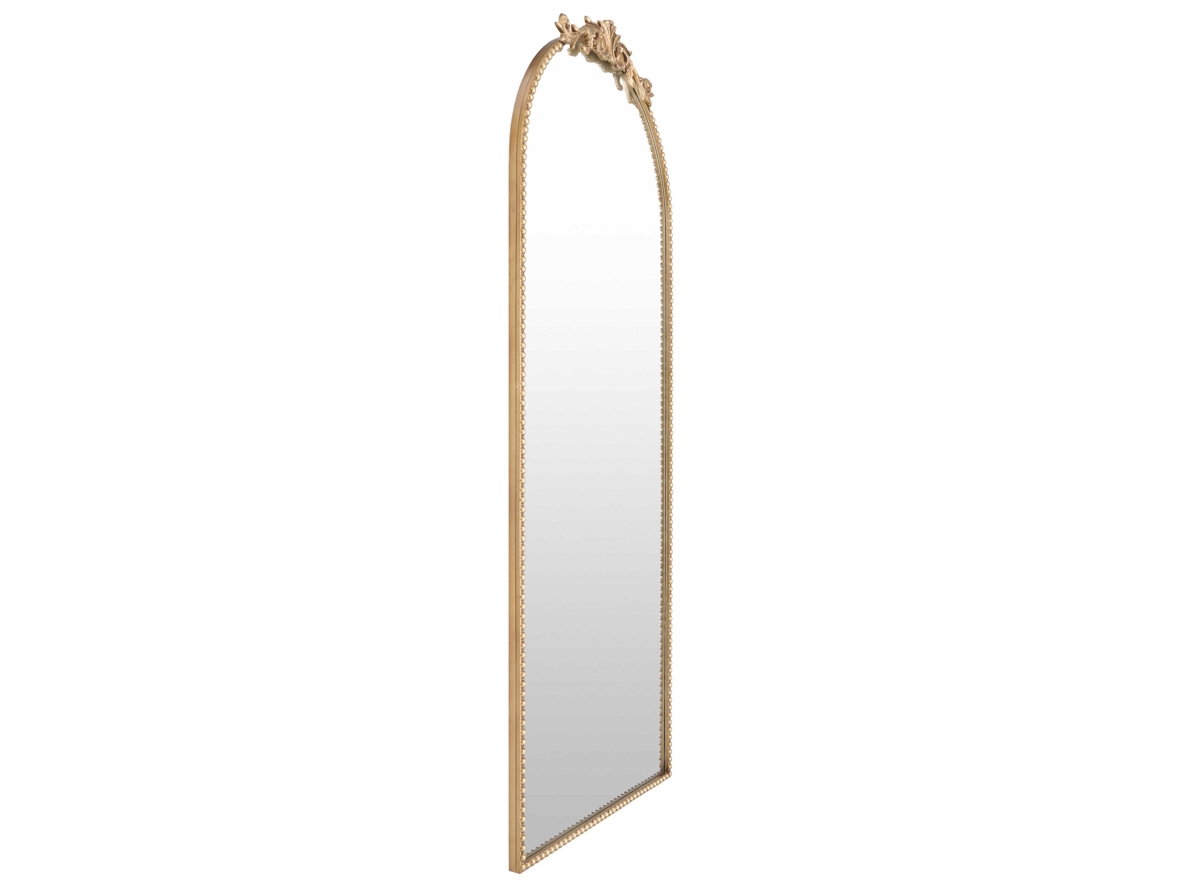 Surya Aarlen Gold Floor Mirror