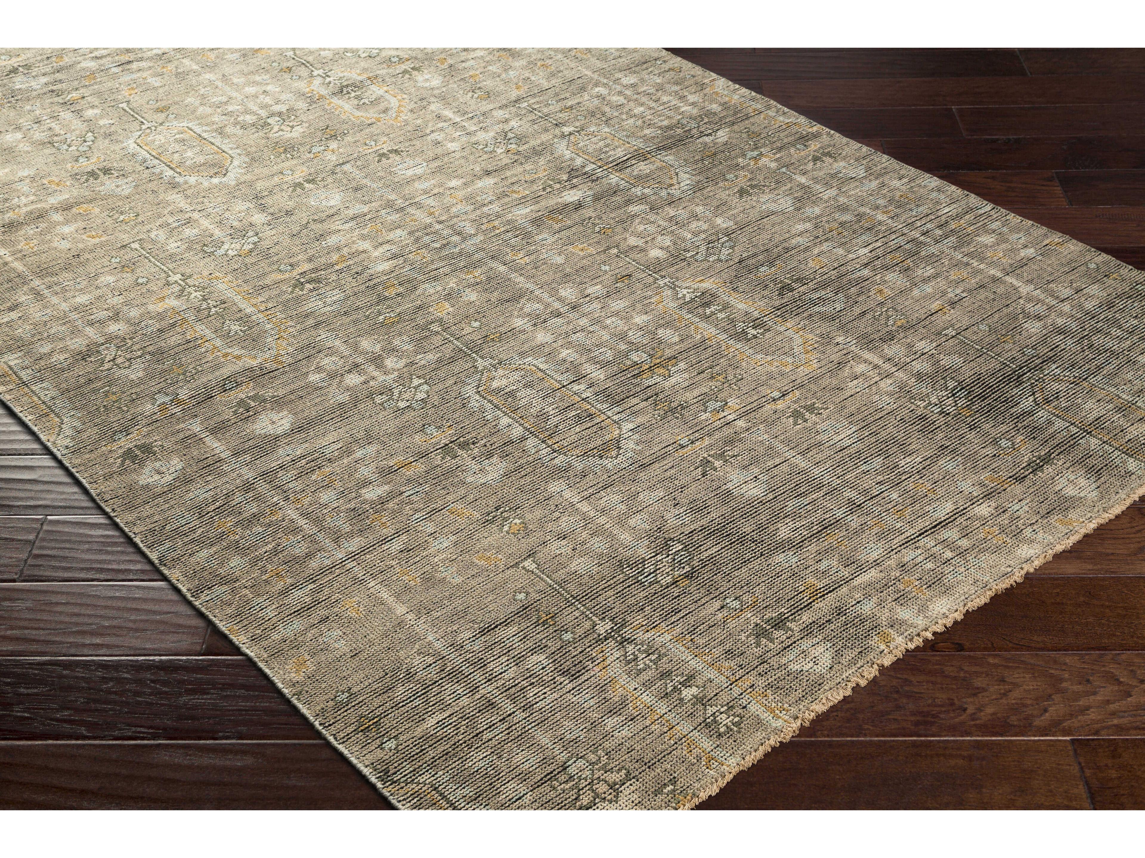 Surya Reign Floral Runner Area Rug