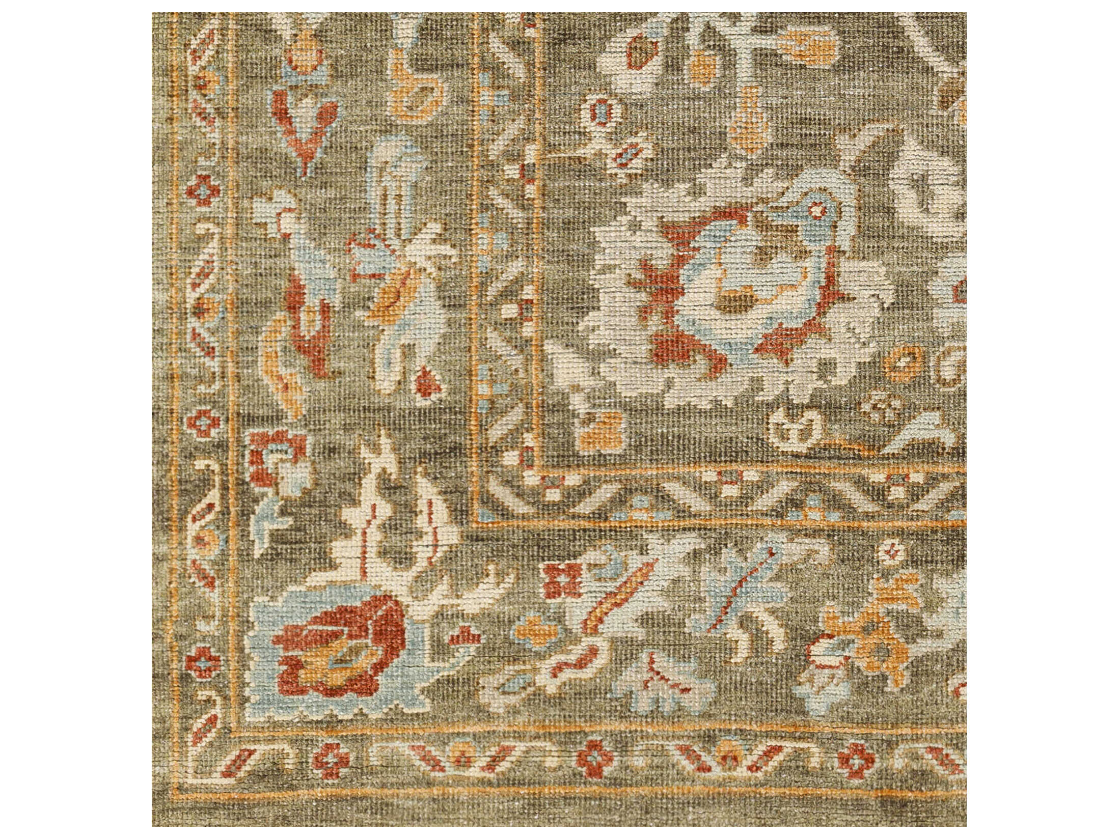 Surya Reign Bordered Runner Area Rug