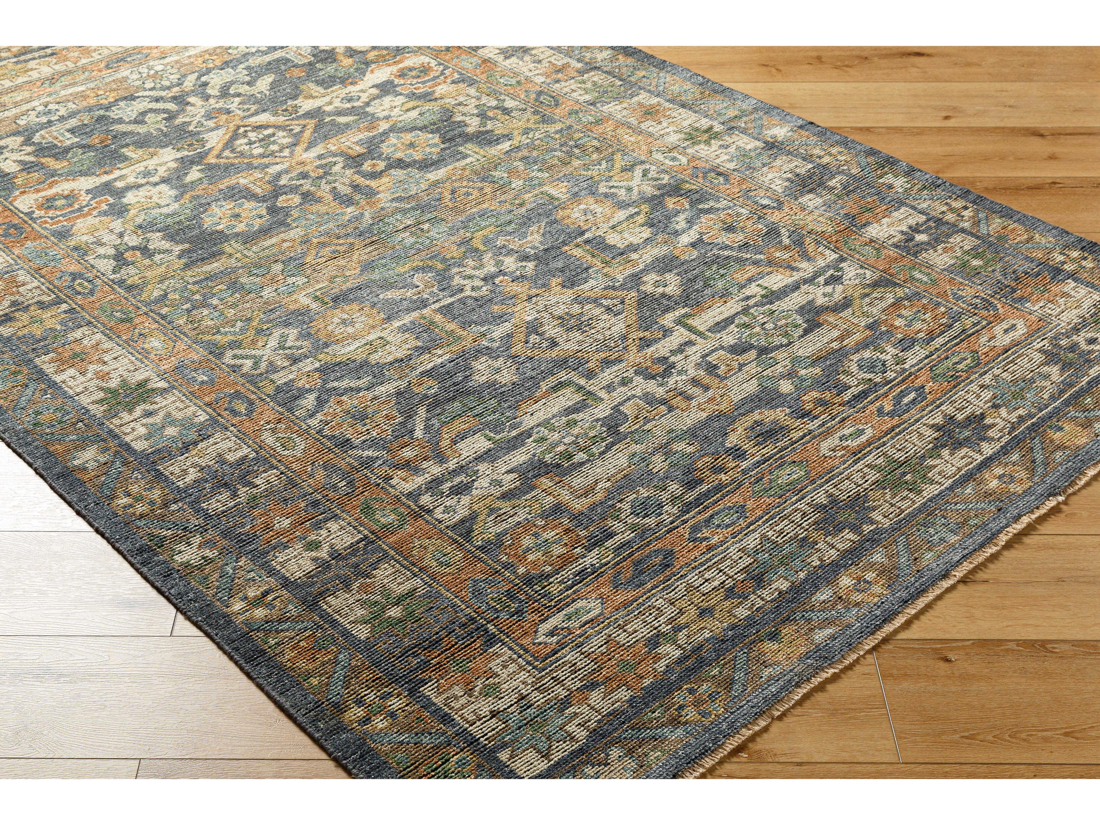 Surya Reign Bordered Runner Area Rug