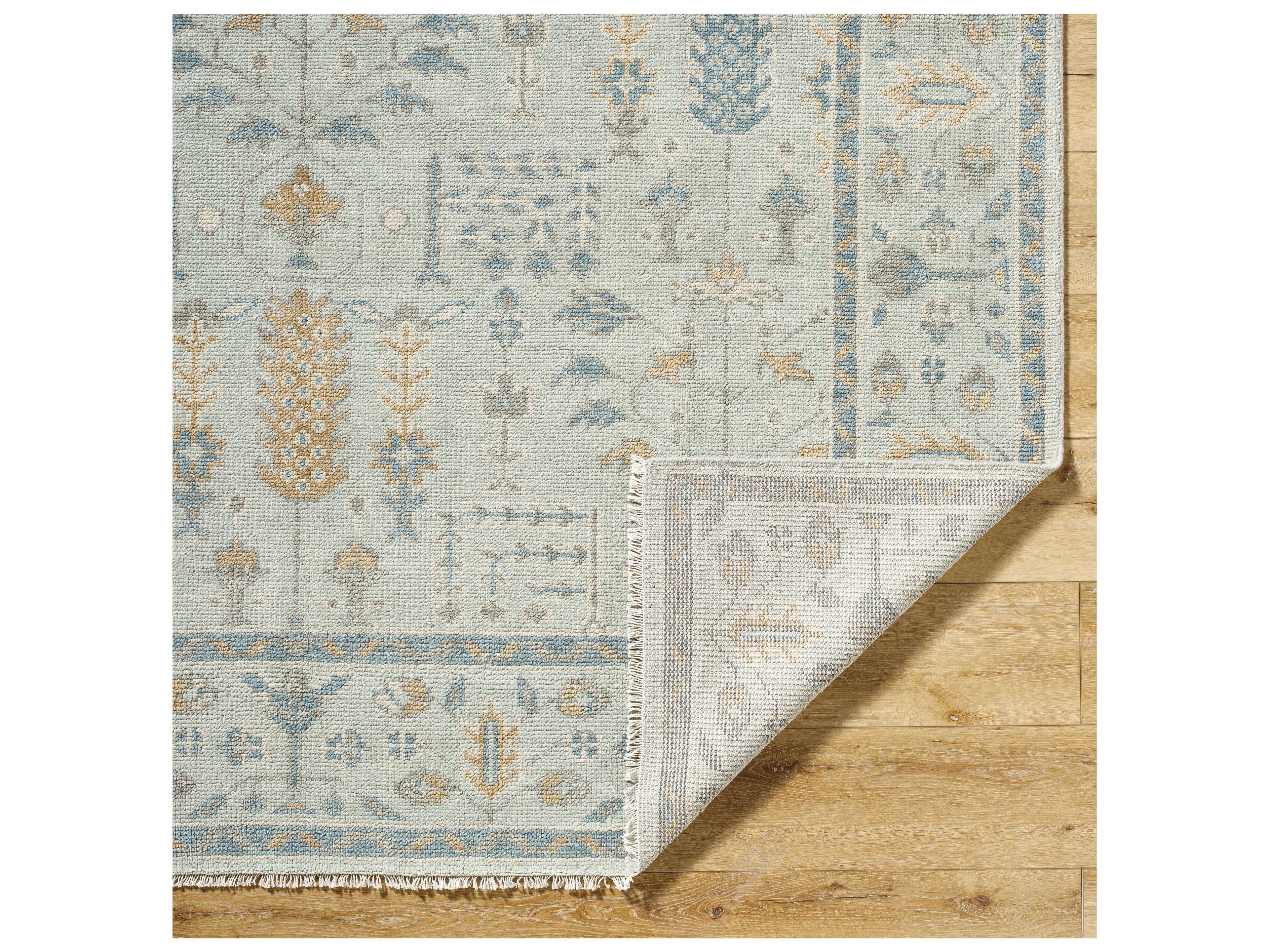 Surya Riviera Bordered Runner Area Rug