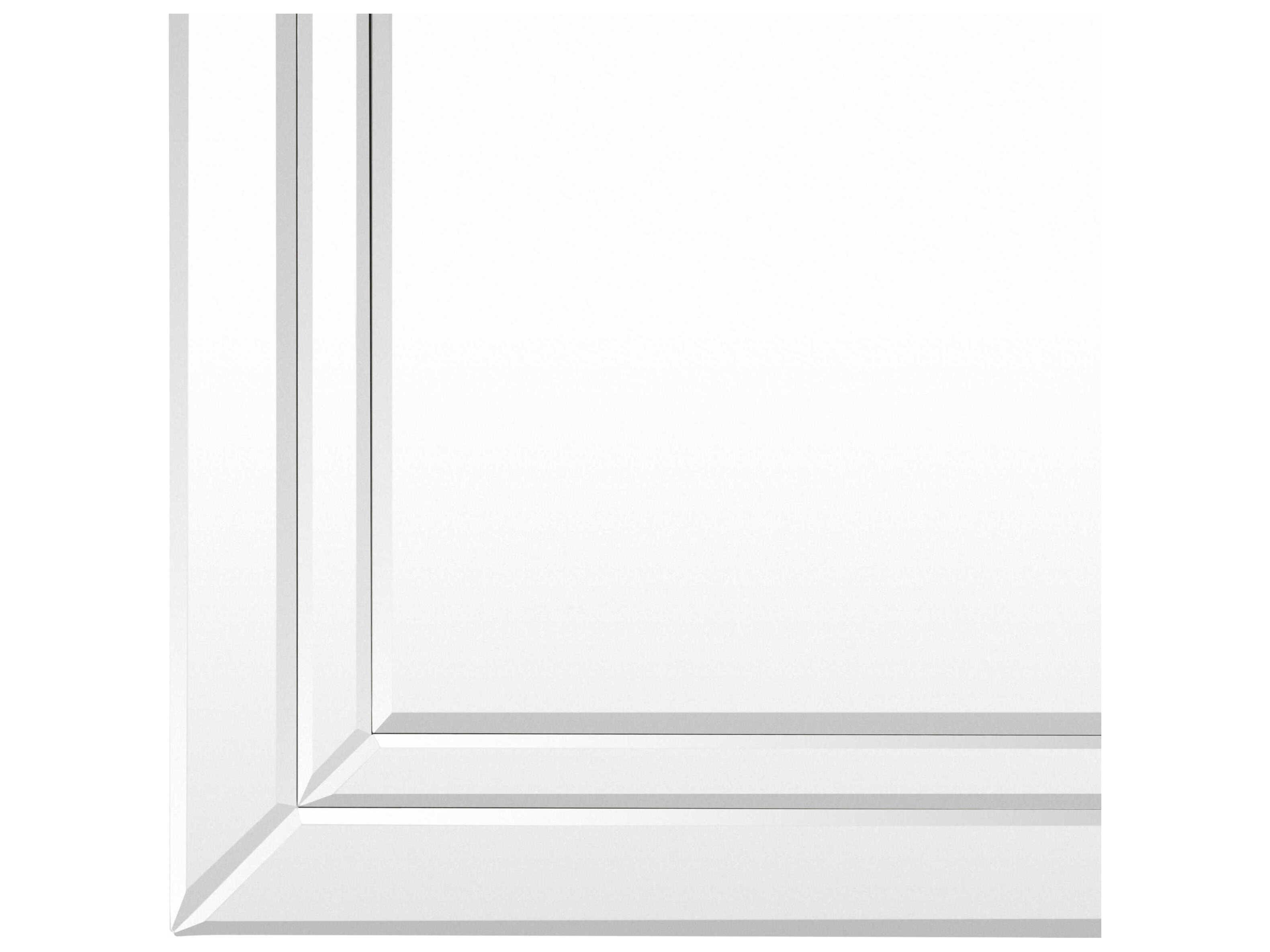 Surya Ramsey Clear Rectangular Wall Mirror