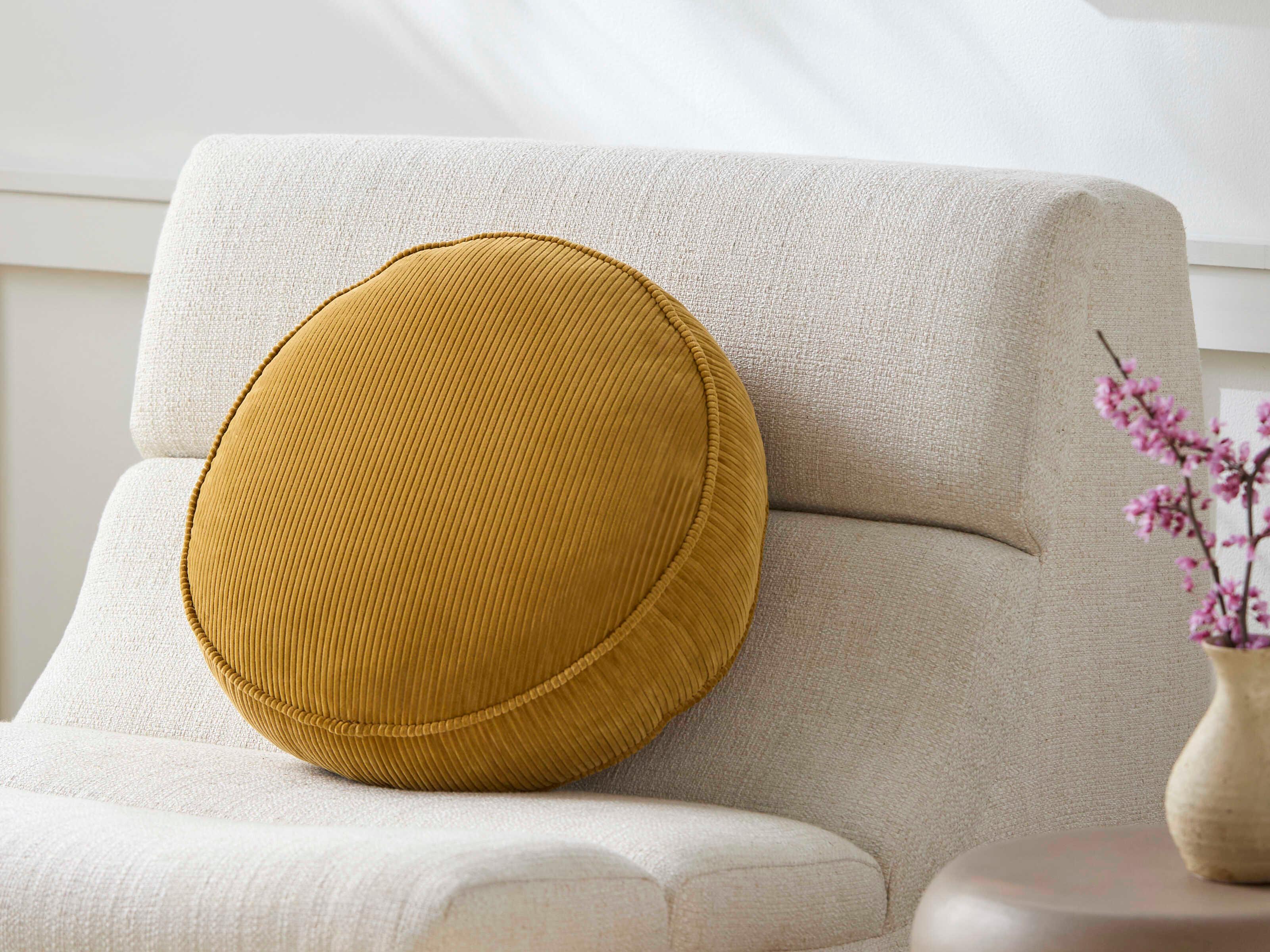 Surya Roy Goldenrod Pillow