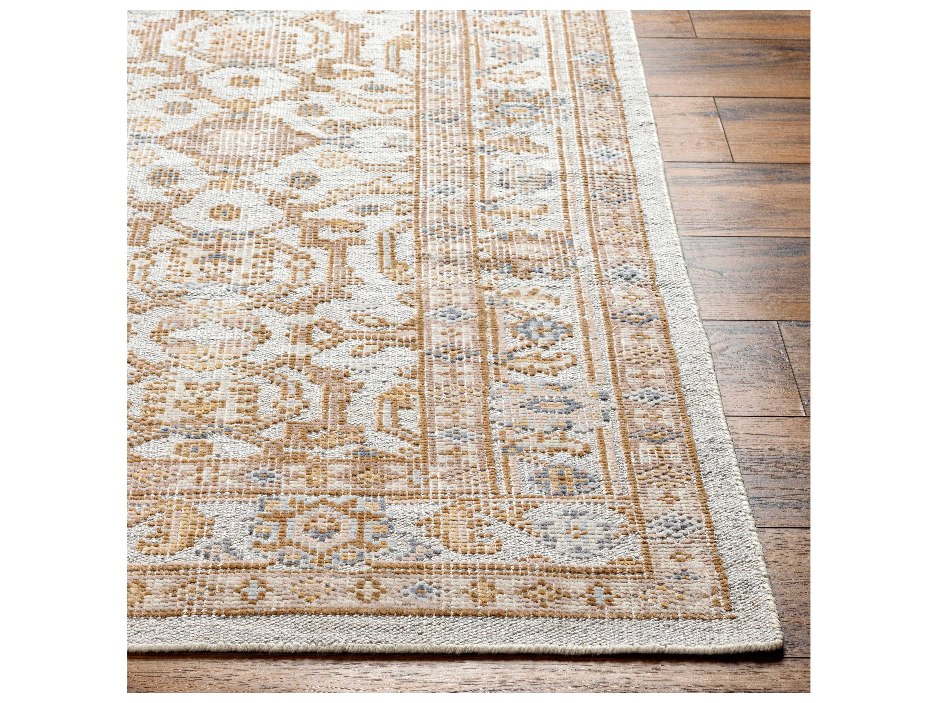 Surya Revere Bordered Runner Area Rug