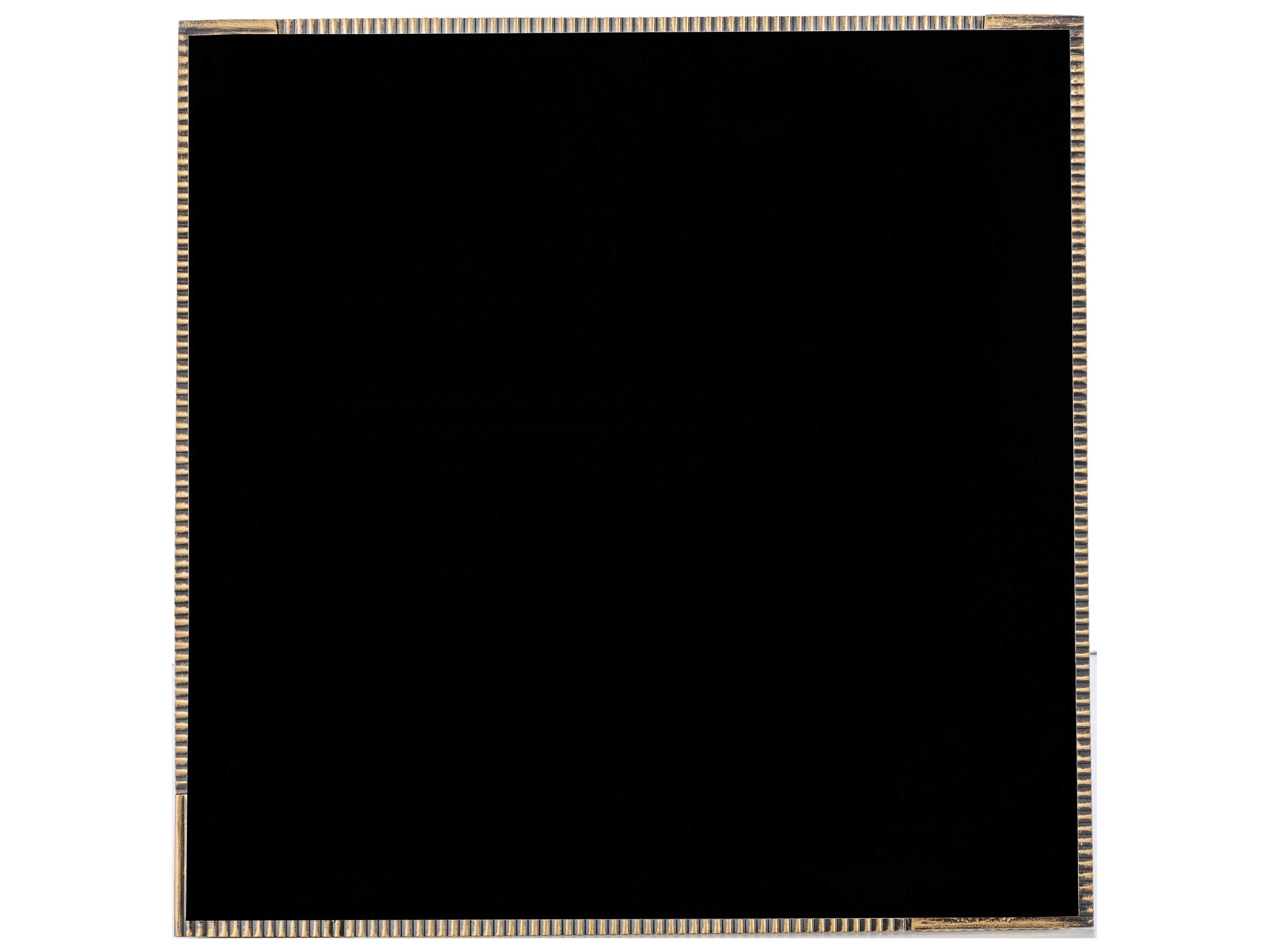 Surya Rendezvous Gold Square Wall Mirror Set of 2