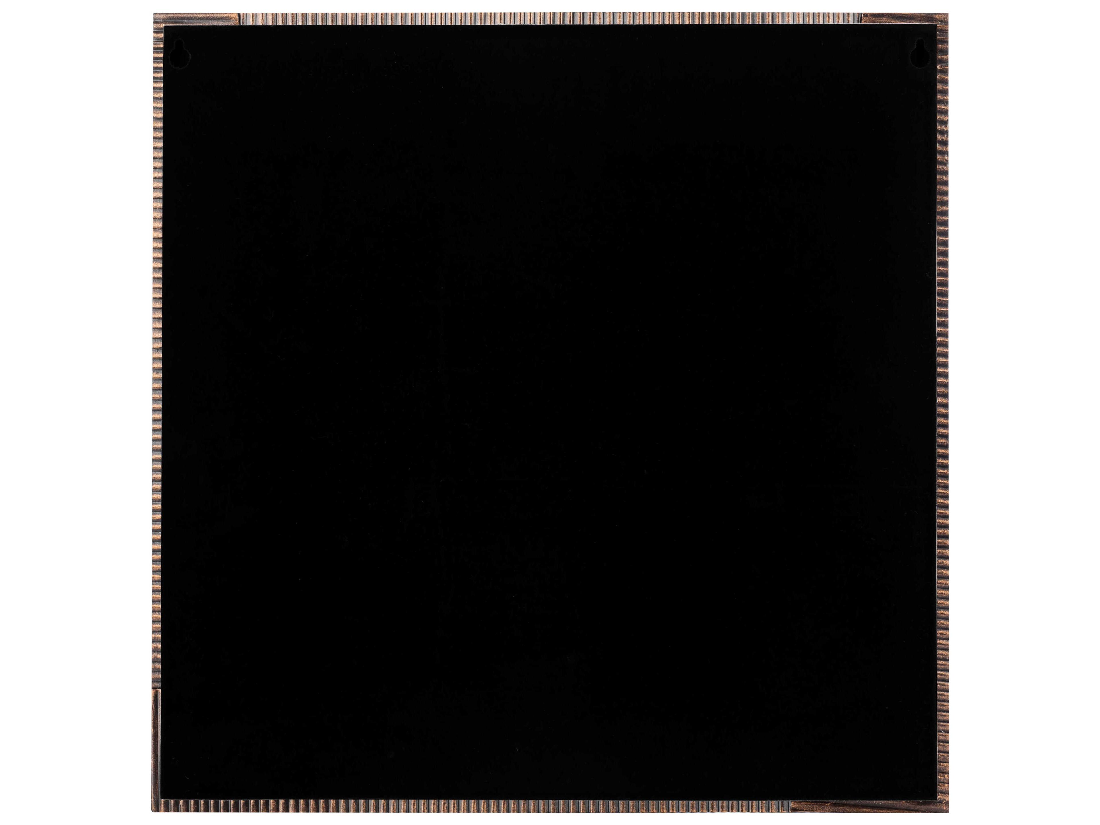 Surya Rendezvous Metallic Copper Square Wall Mirror Set of 2