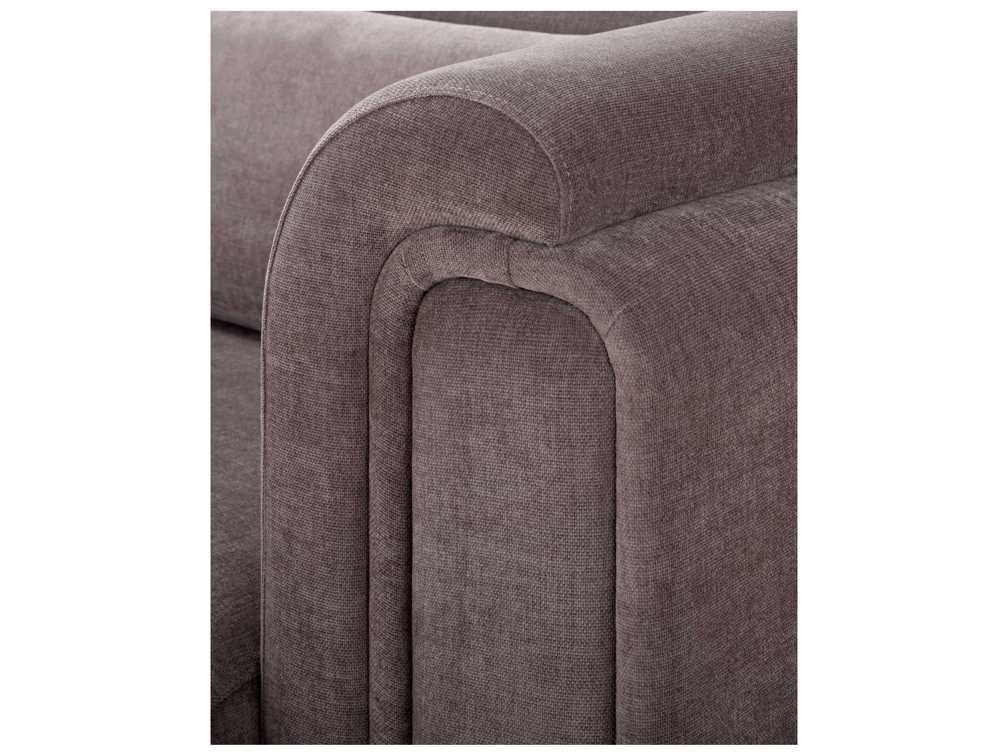 Surya Saisha Beige Gray Upholstered Sofa