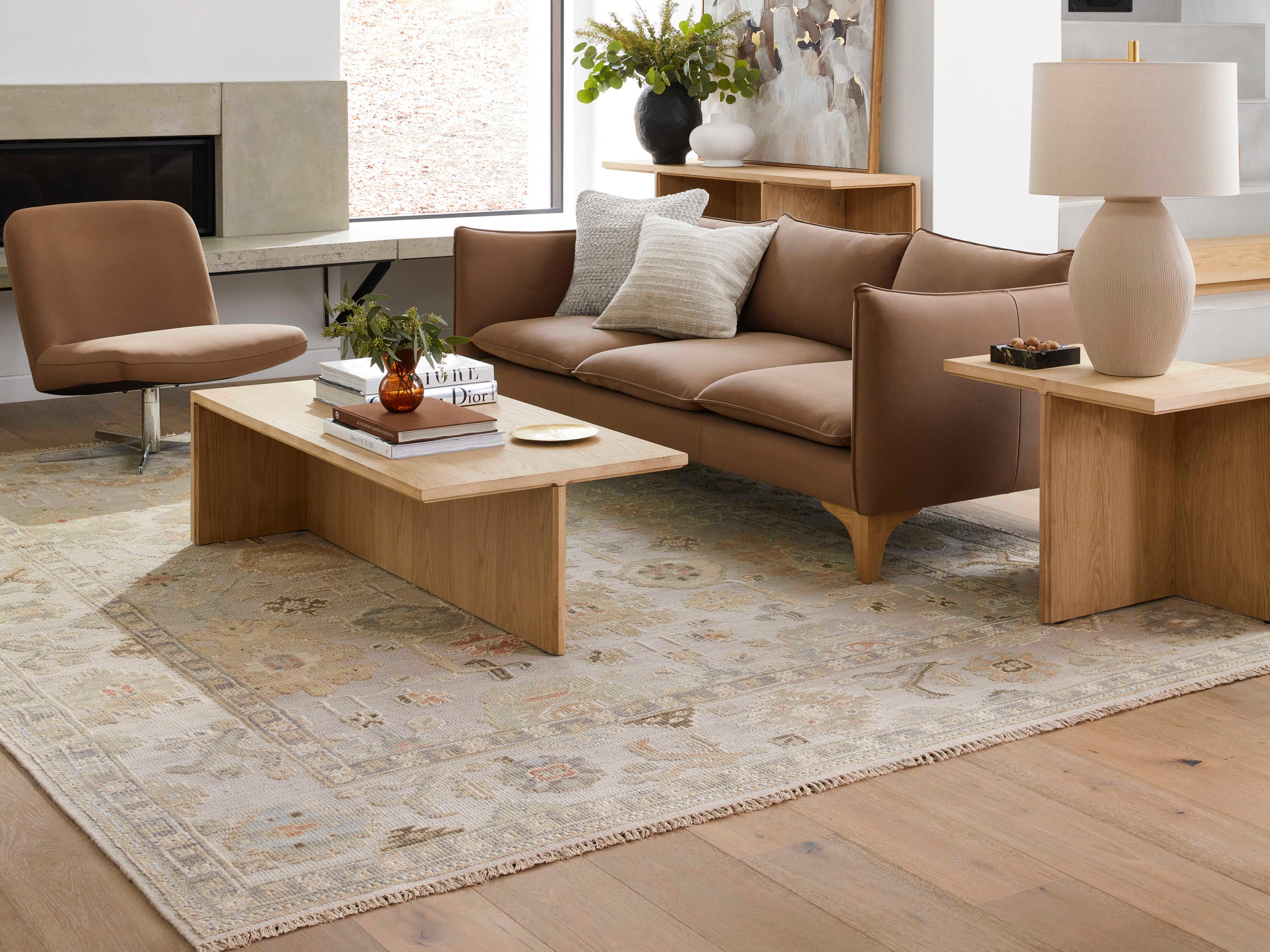 Surya Sinclair Bordered Area Rug