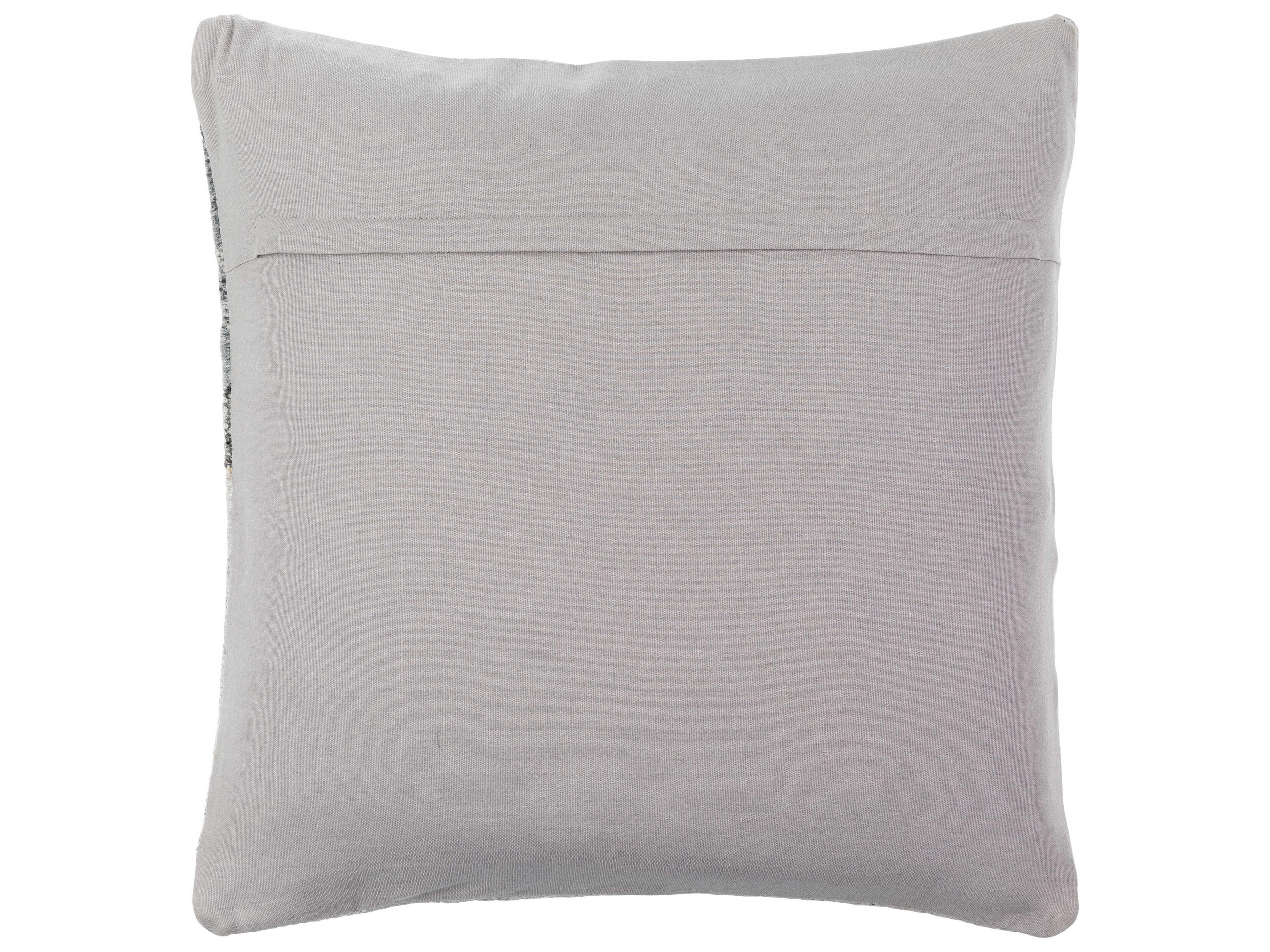 Surya Shinola Light Gray Pillow