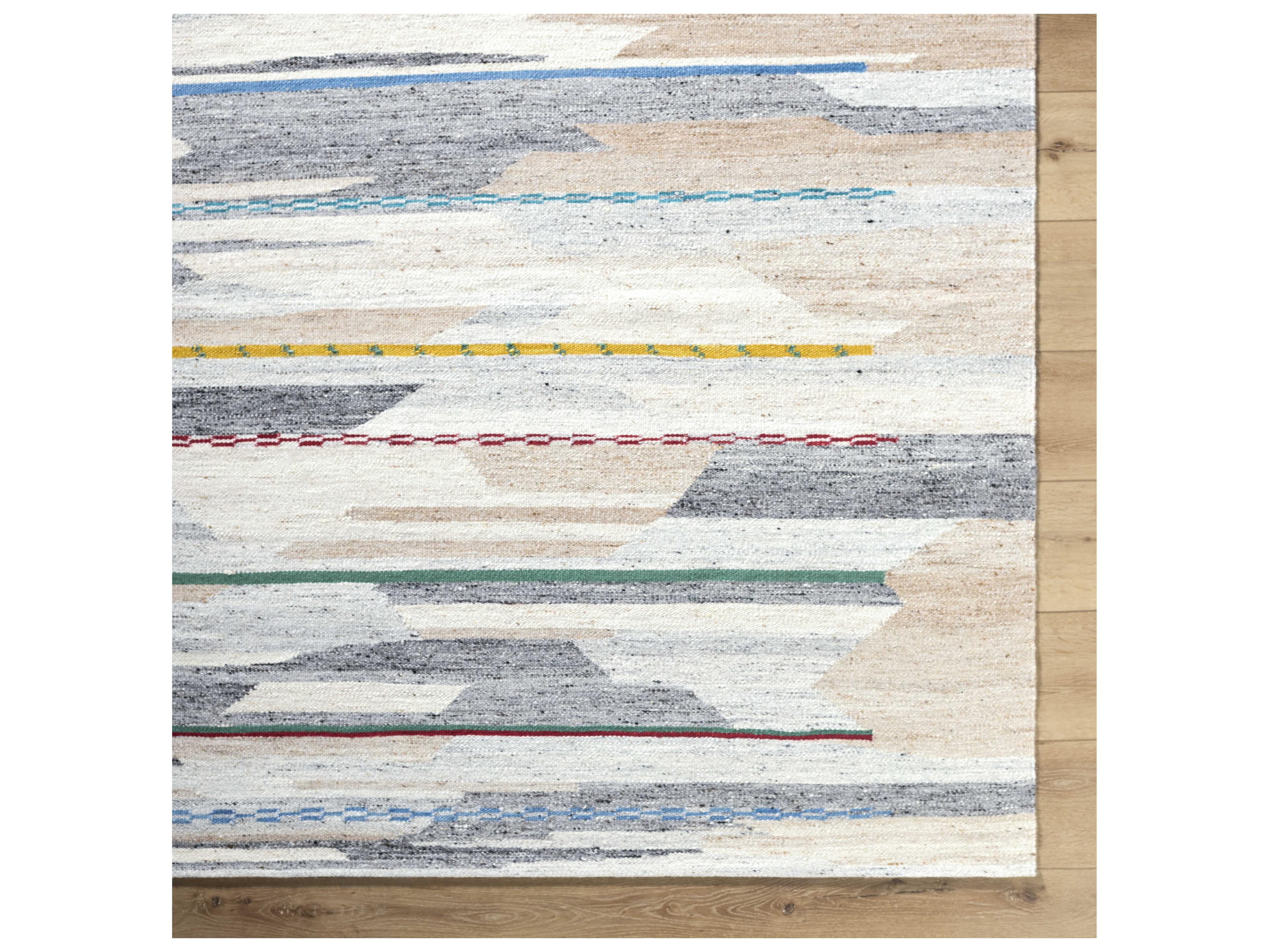 Surya Stockholm Striped Area Rug