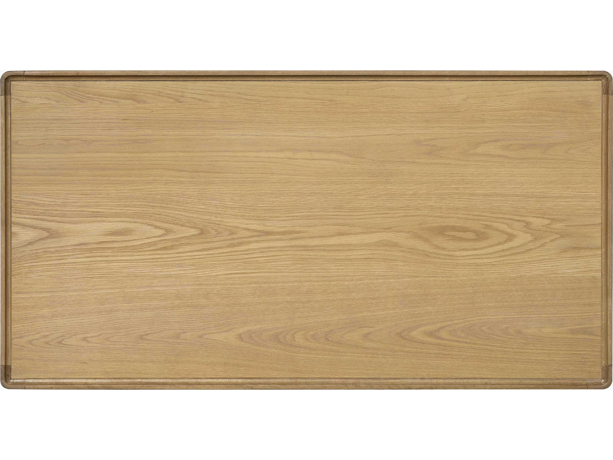 Surya Shaye Rectangular Wood Clear Brown Black Coffee Table