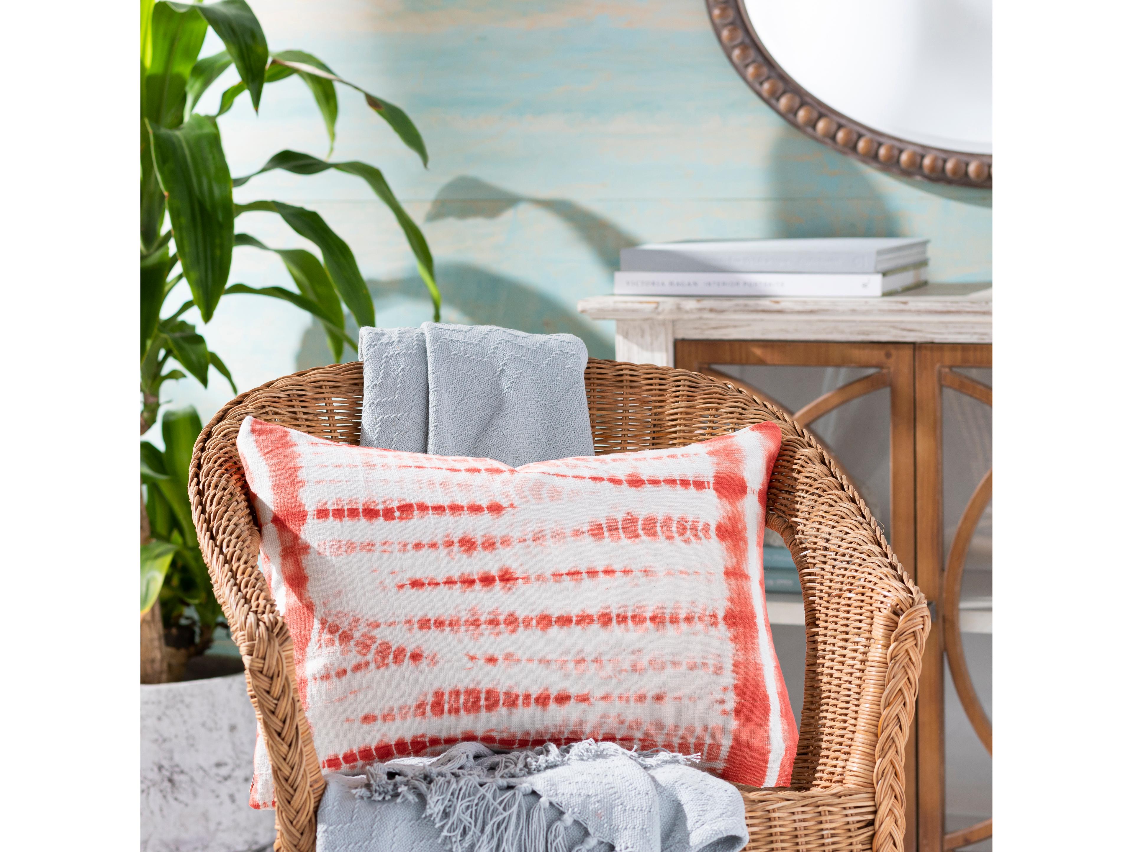 Surya Suji Burgundy Pillow