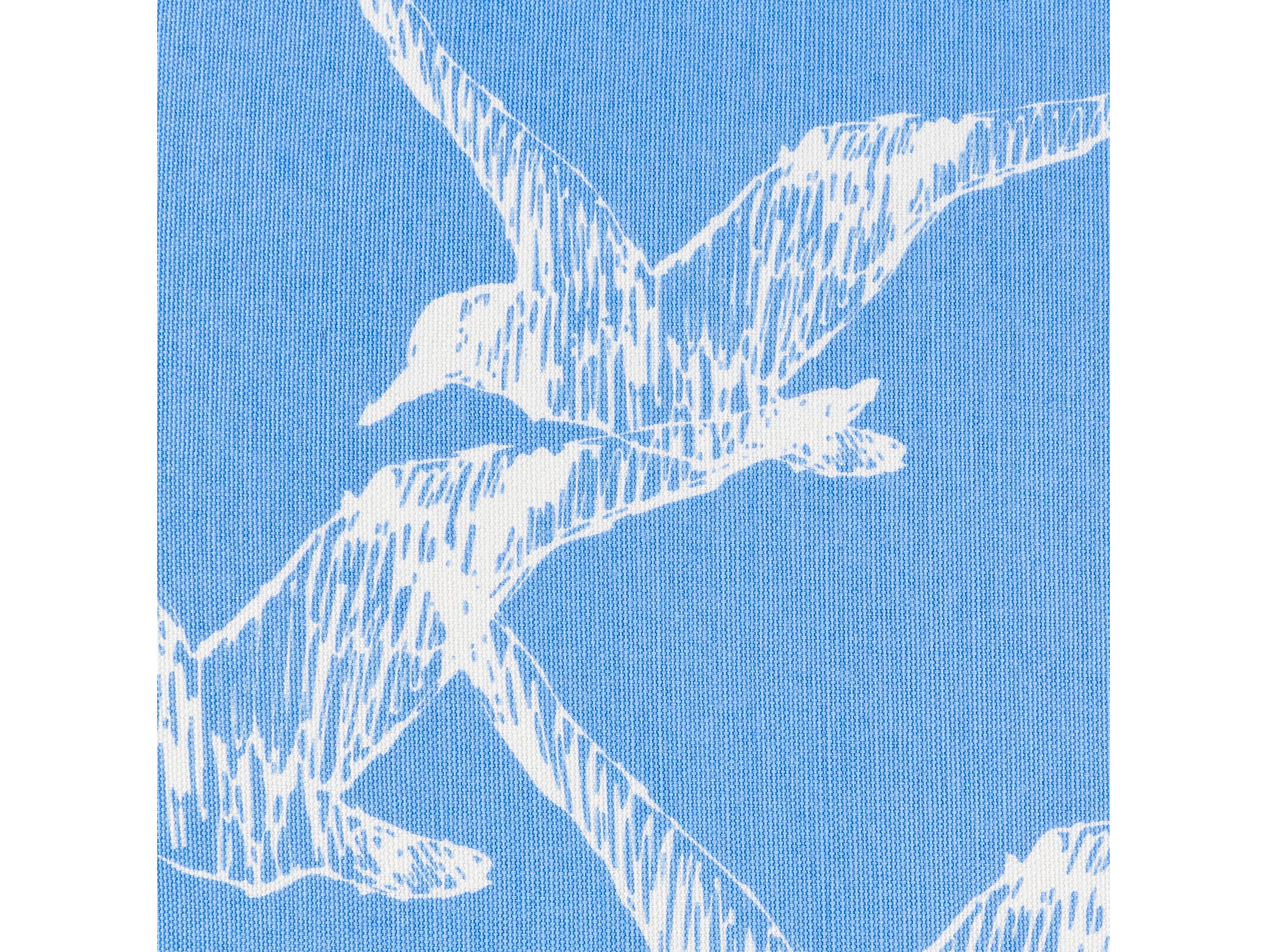 Surya Sea Life Sky Blue Pillow