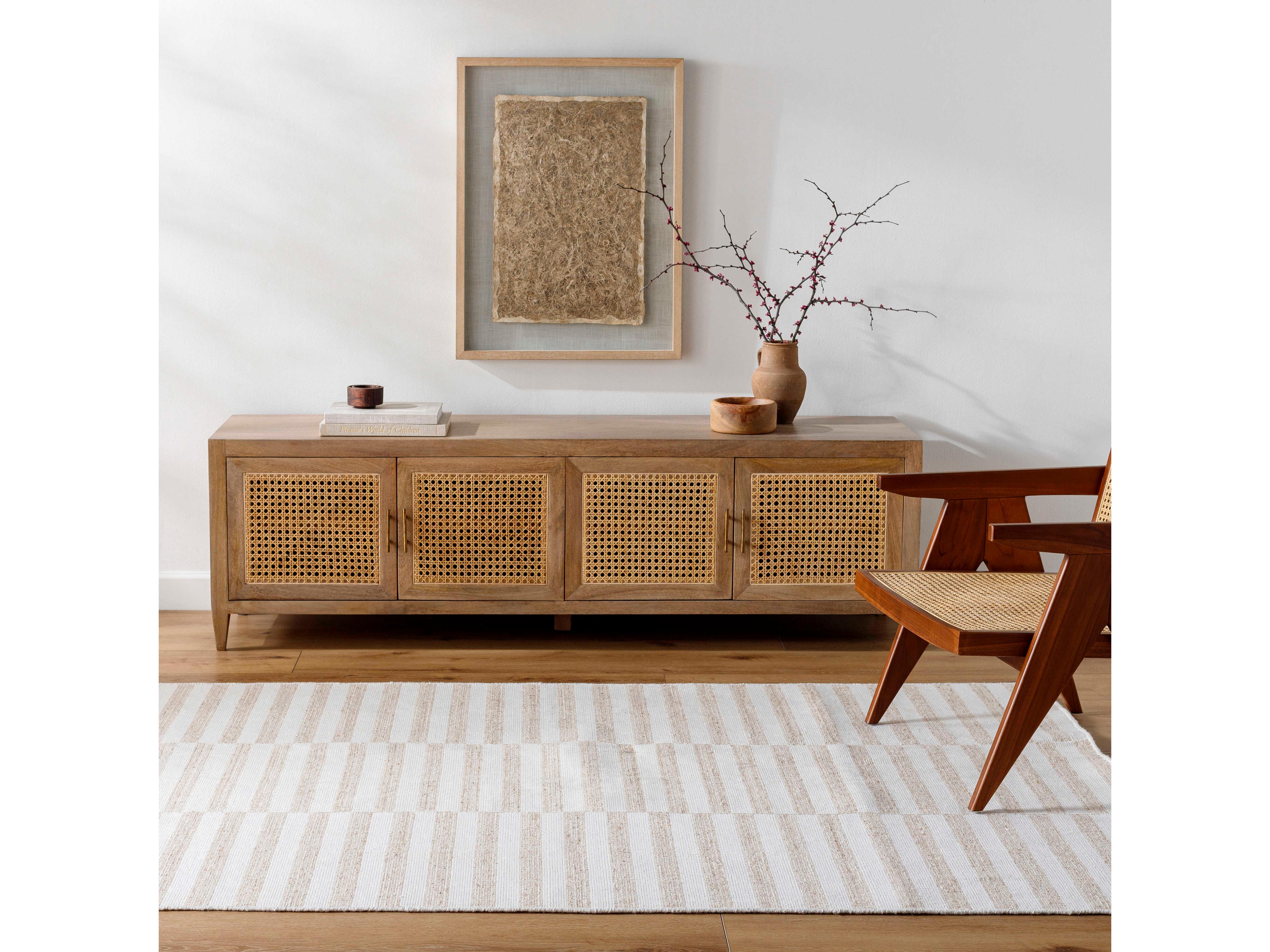 Surya Sonia Striped Area Rug
