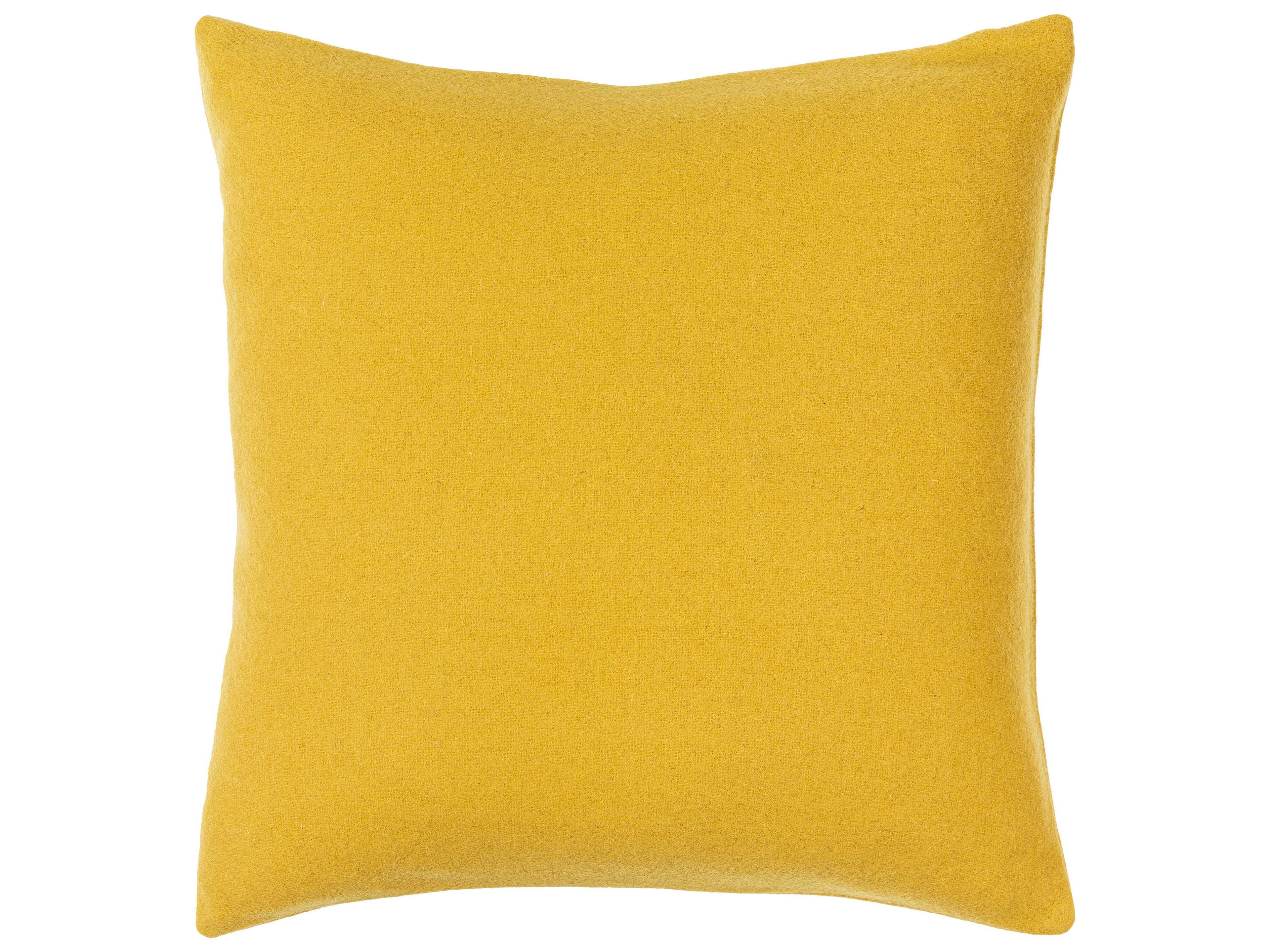 Surya Stirling Mustard Pillow