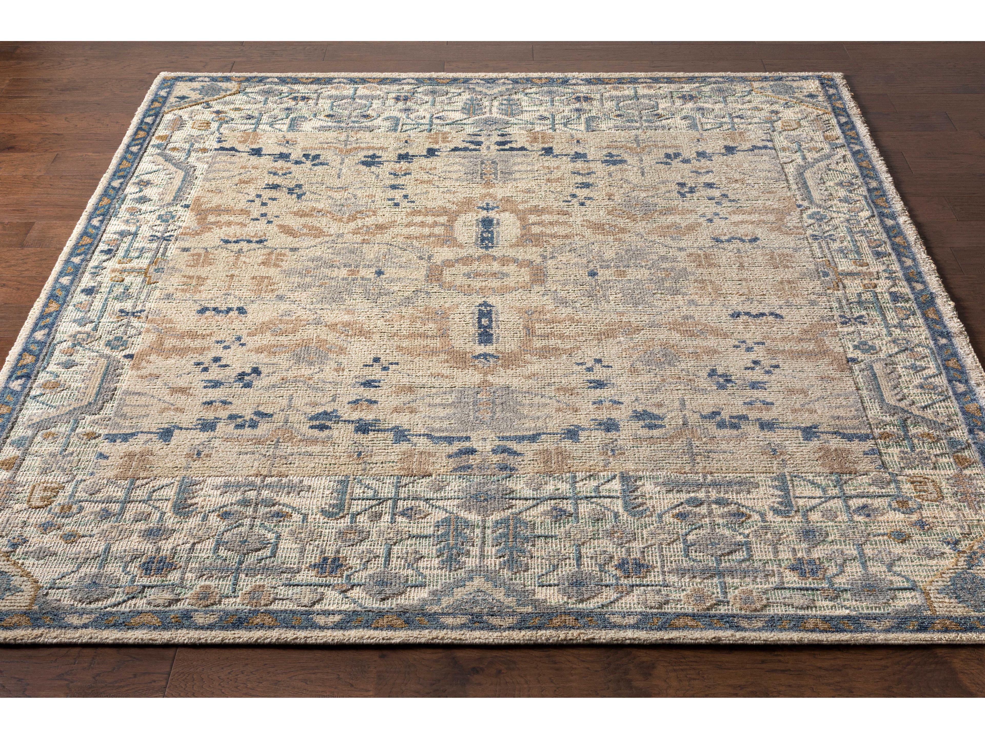 Surya St Moritz Bordered Area Rug
