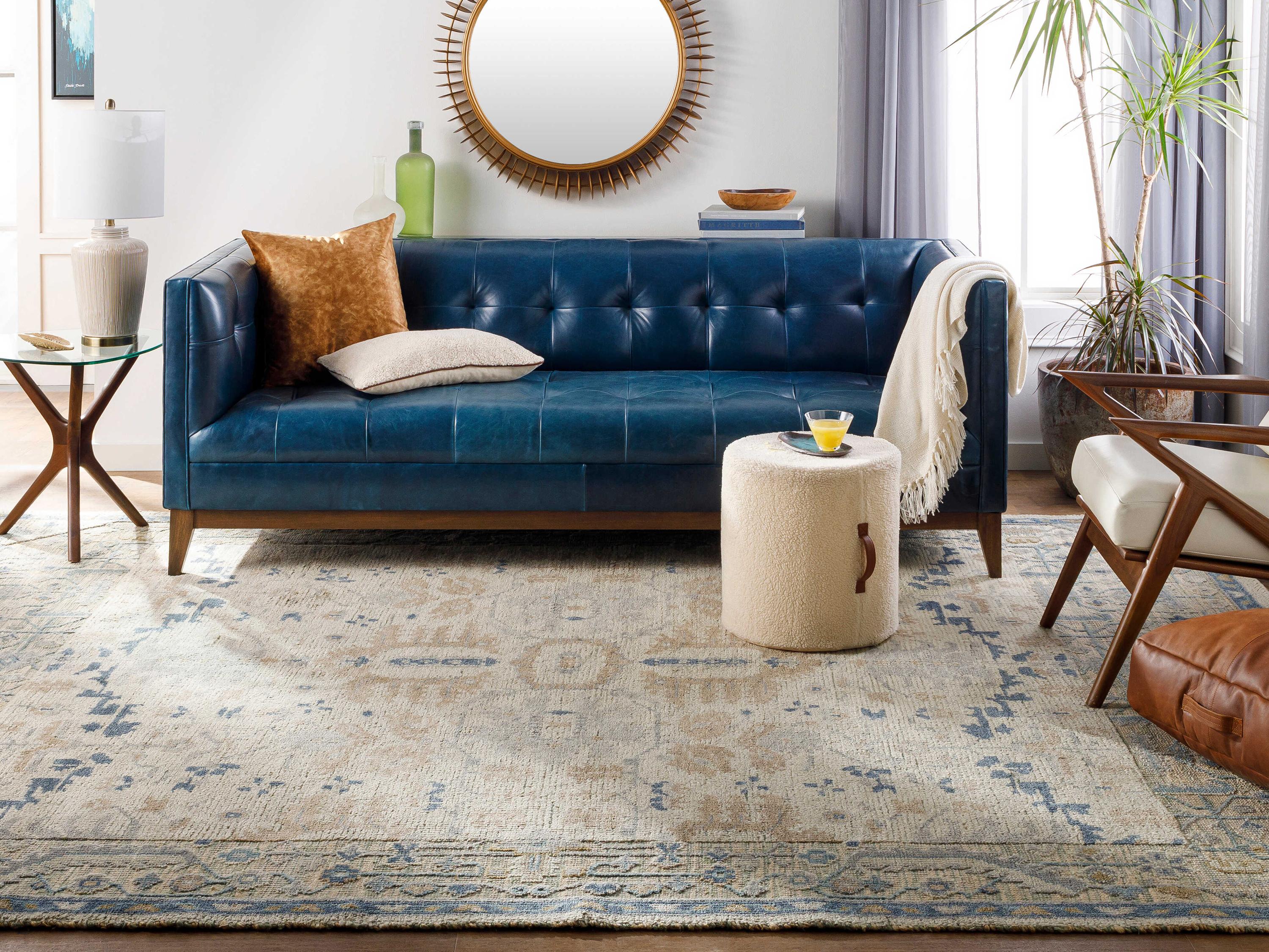 Surya St Moritz Bordered Area Rug