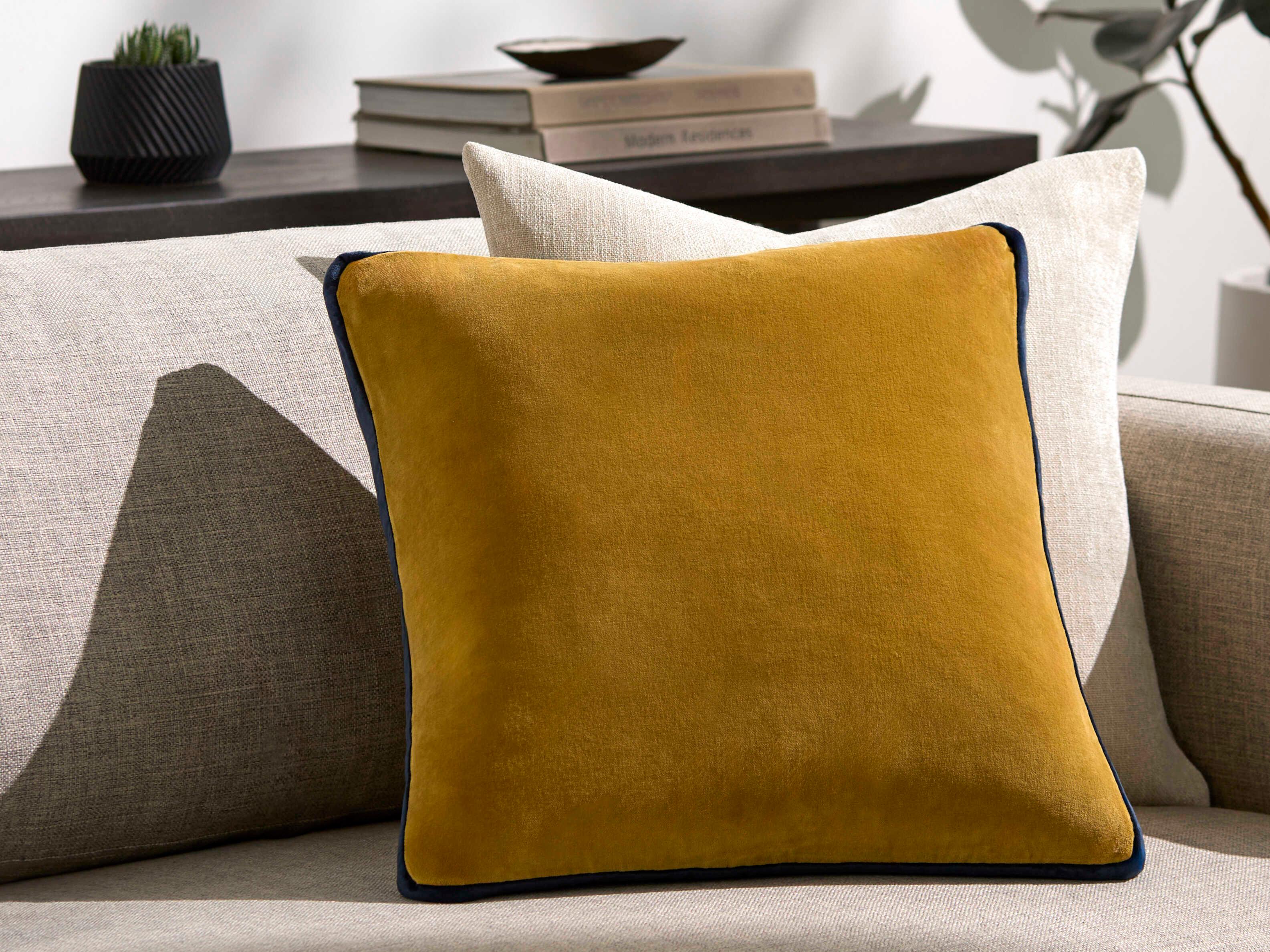 Surya Sully Goldenrod Pillow