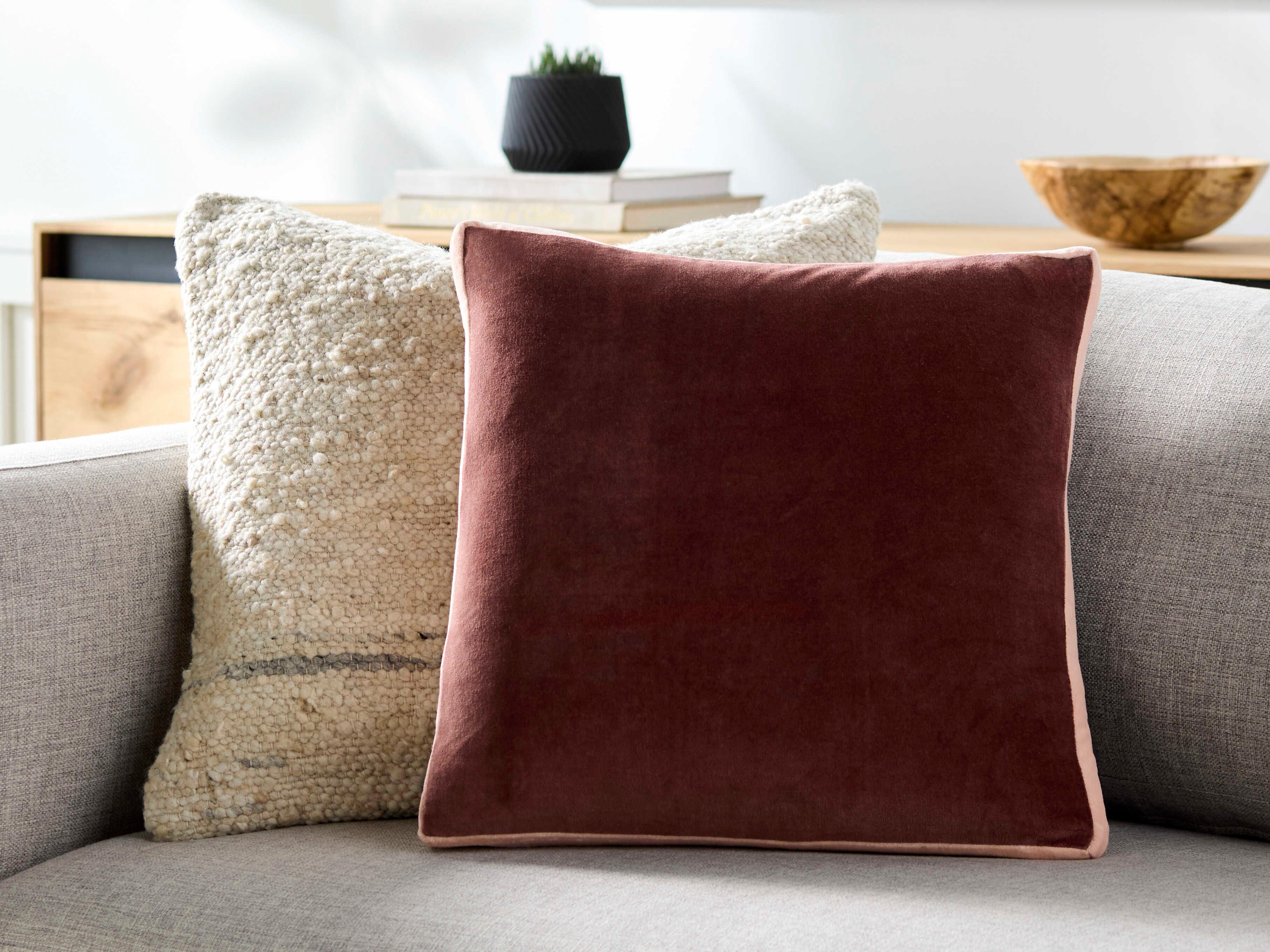 Surya Sully Rust Pillow