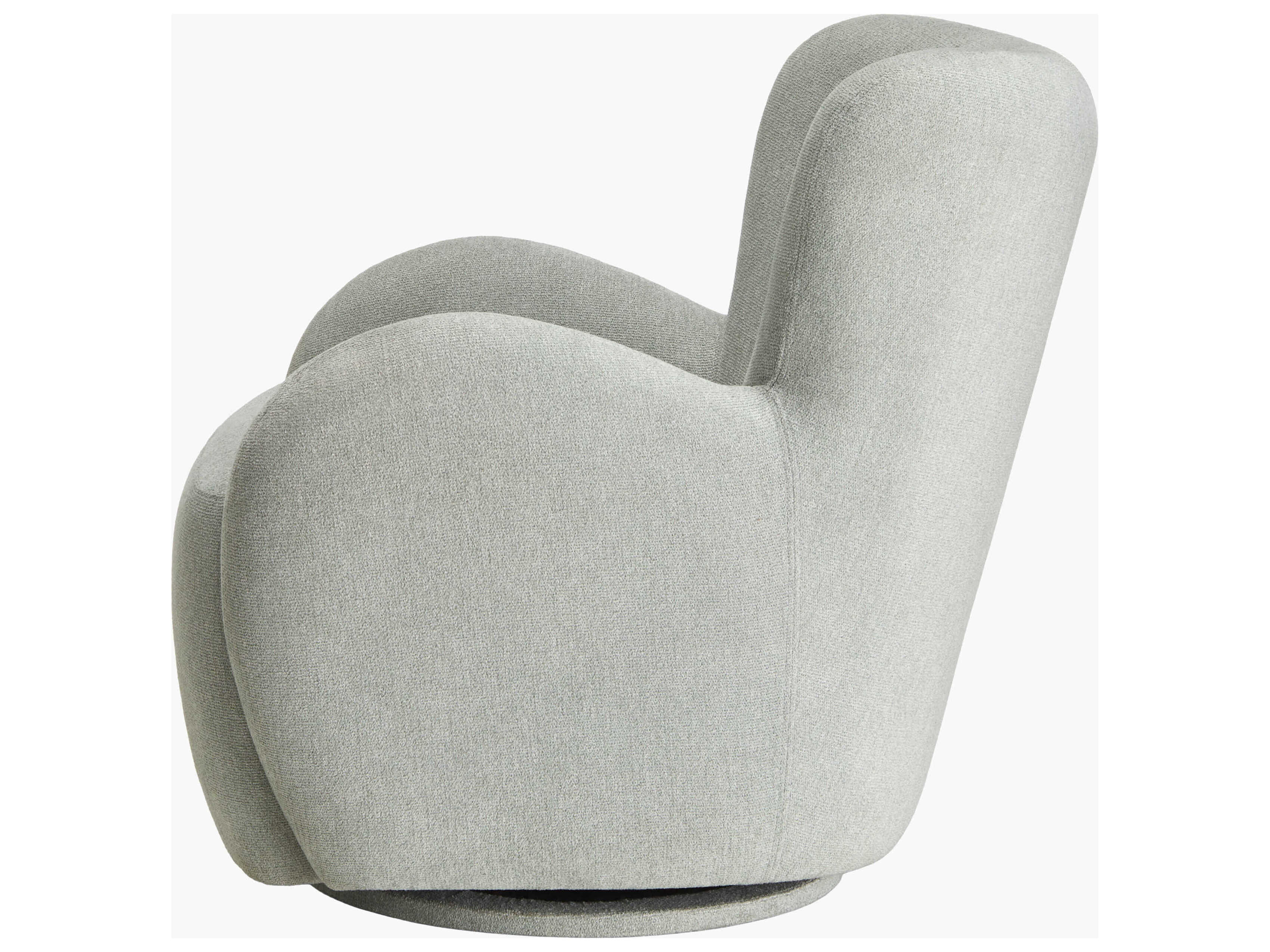 Surya Suranne Swivel Blue Accent Chair