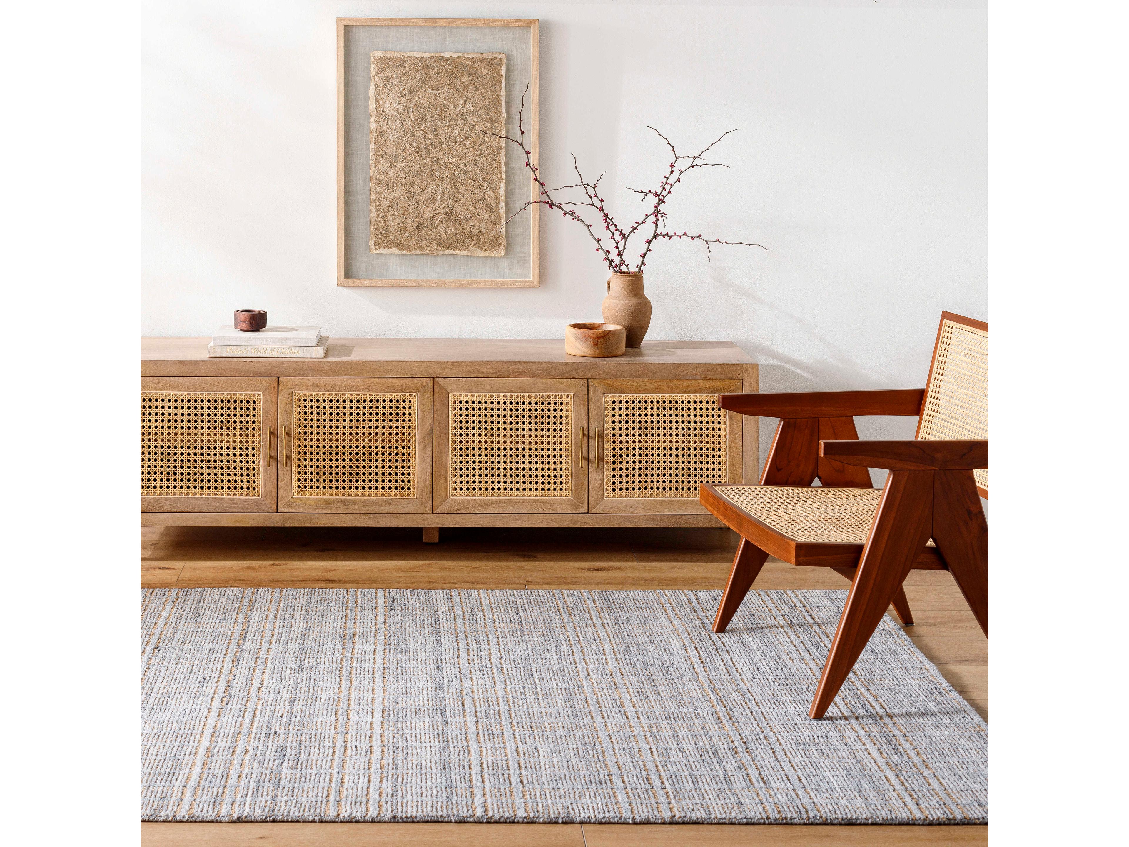 Surya Shivan Geometric Area Rug