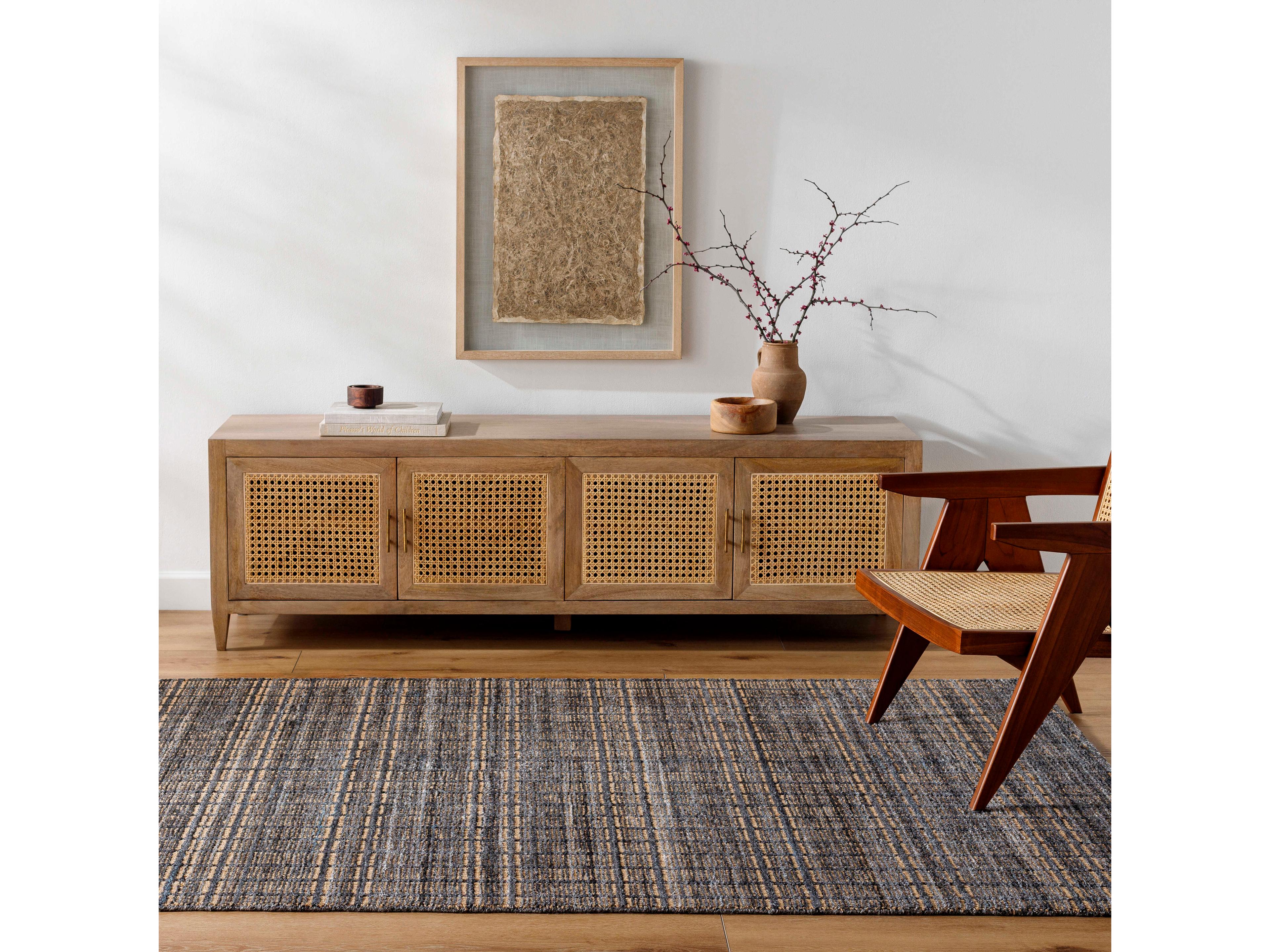 Surya Shivan Geometric Area Rug