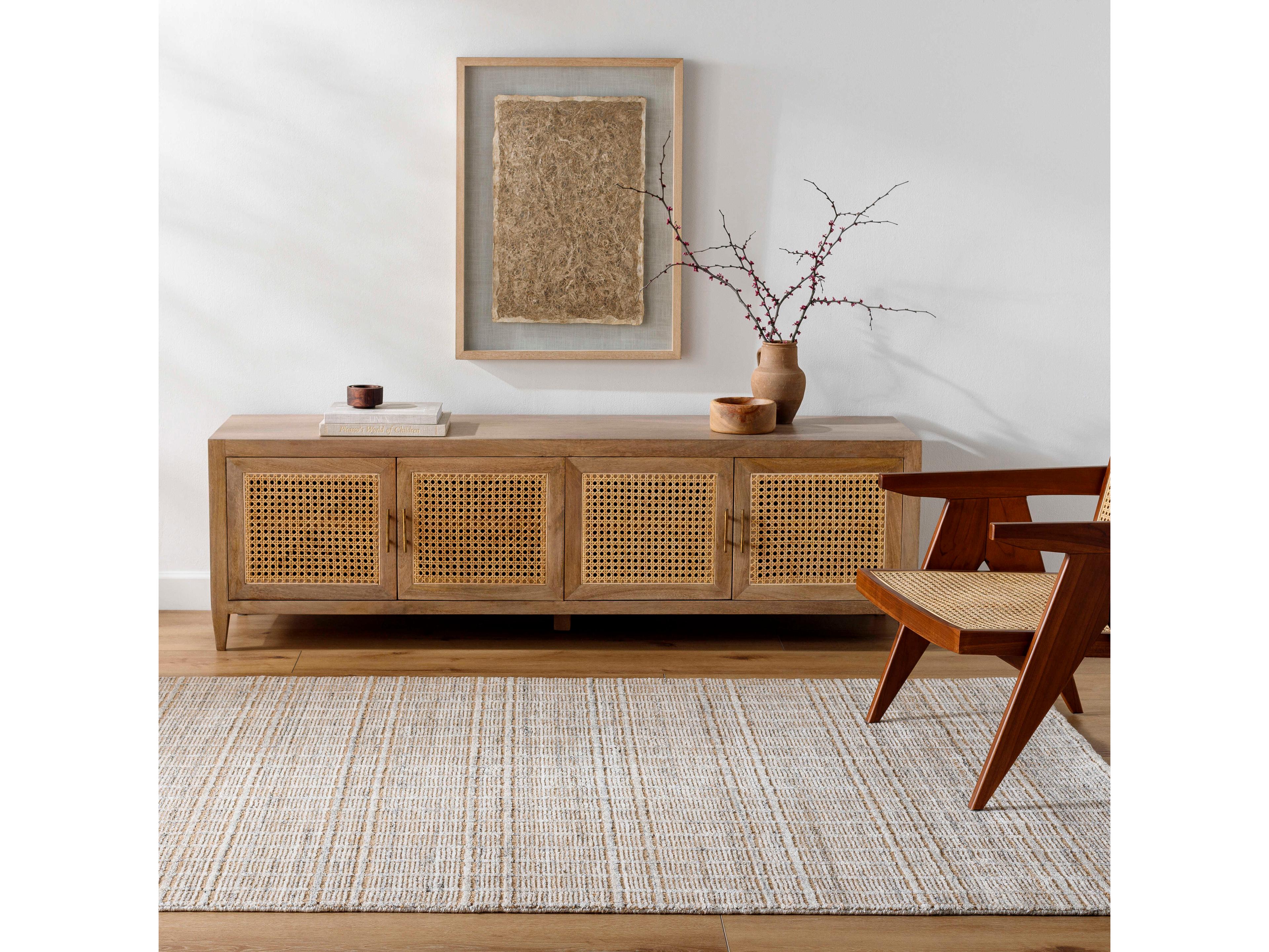 Surya Shivan Geometric Area Rug