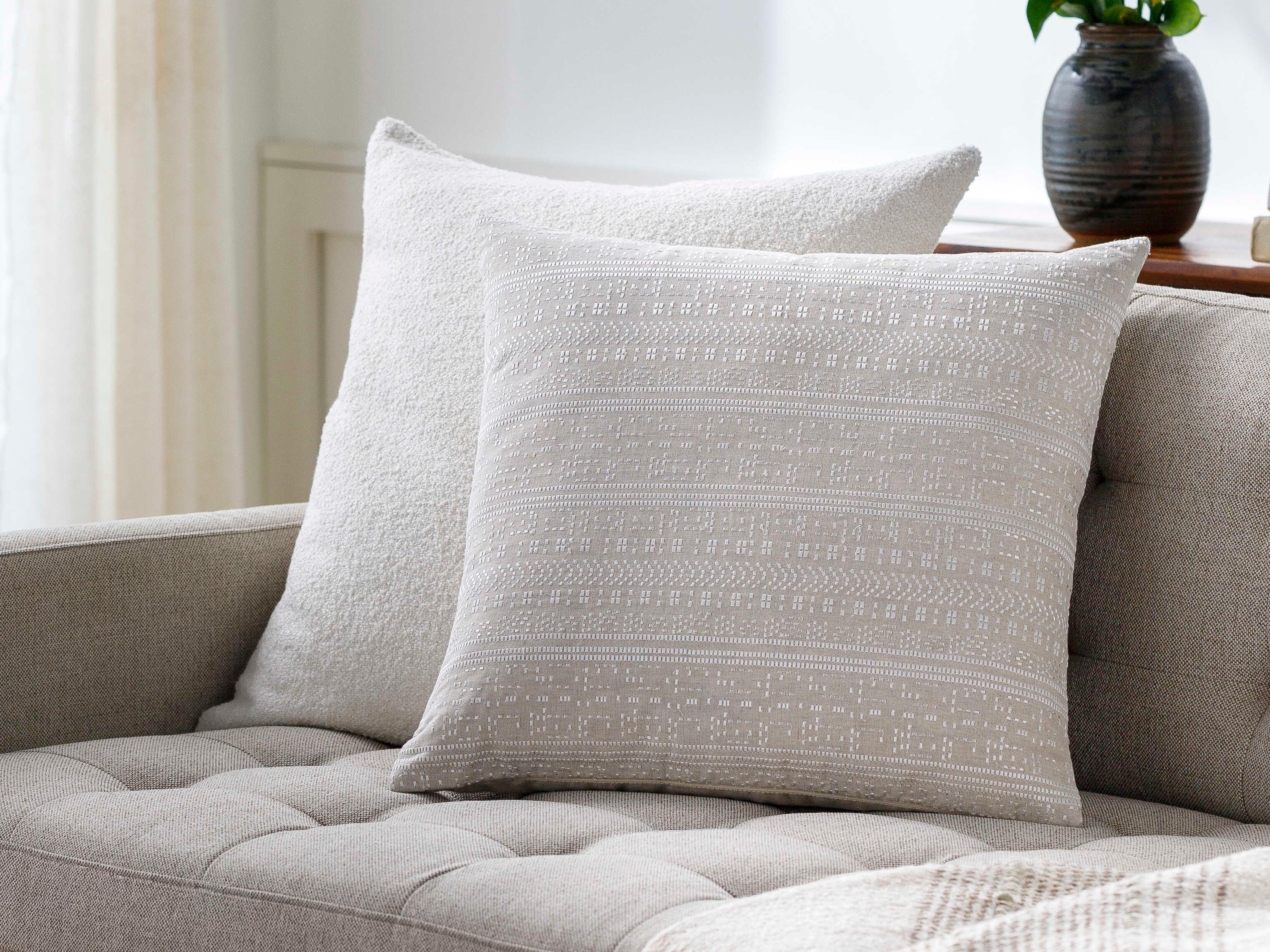 Surya Theodore Beige Pillow