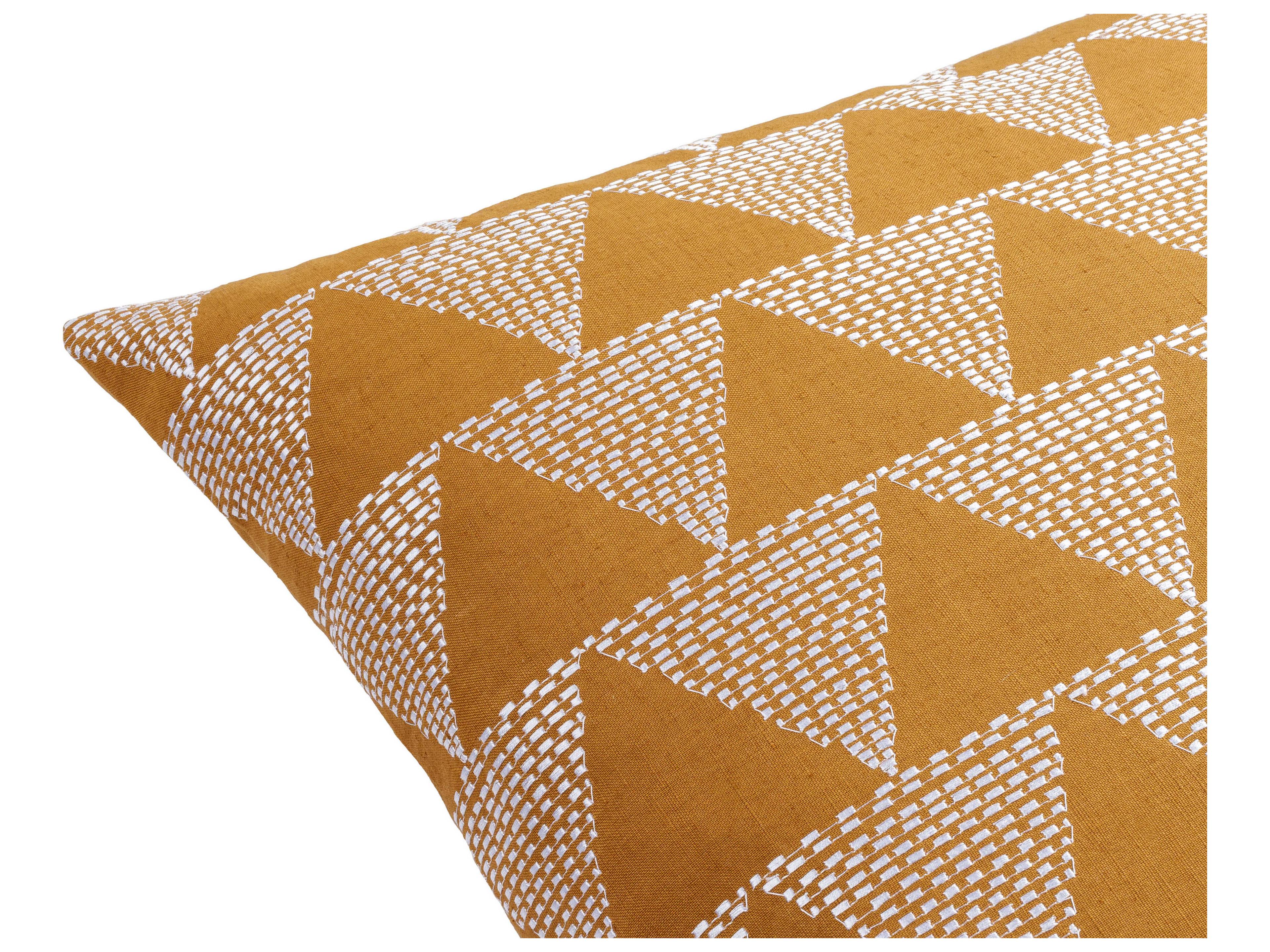 Surya Theodore Camel Pillow