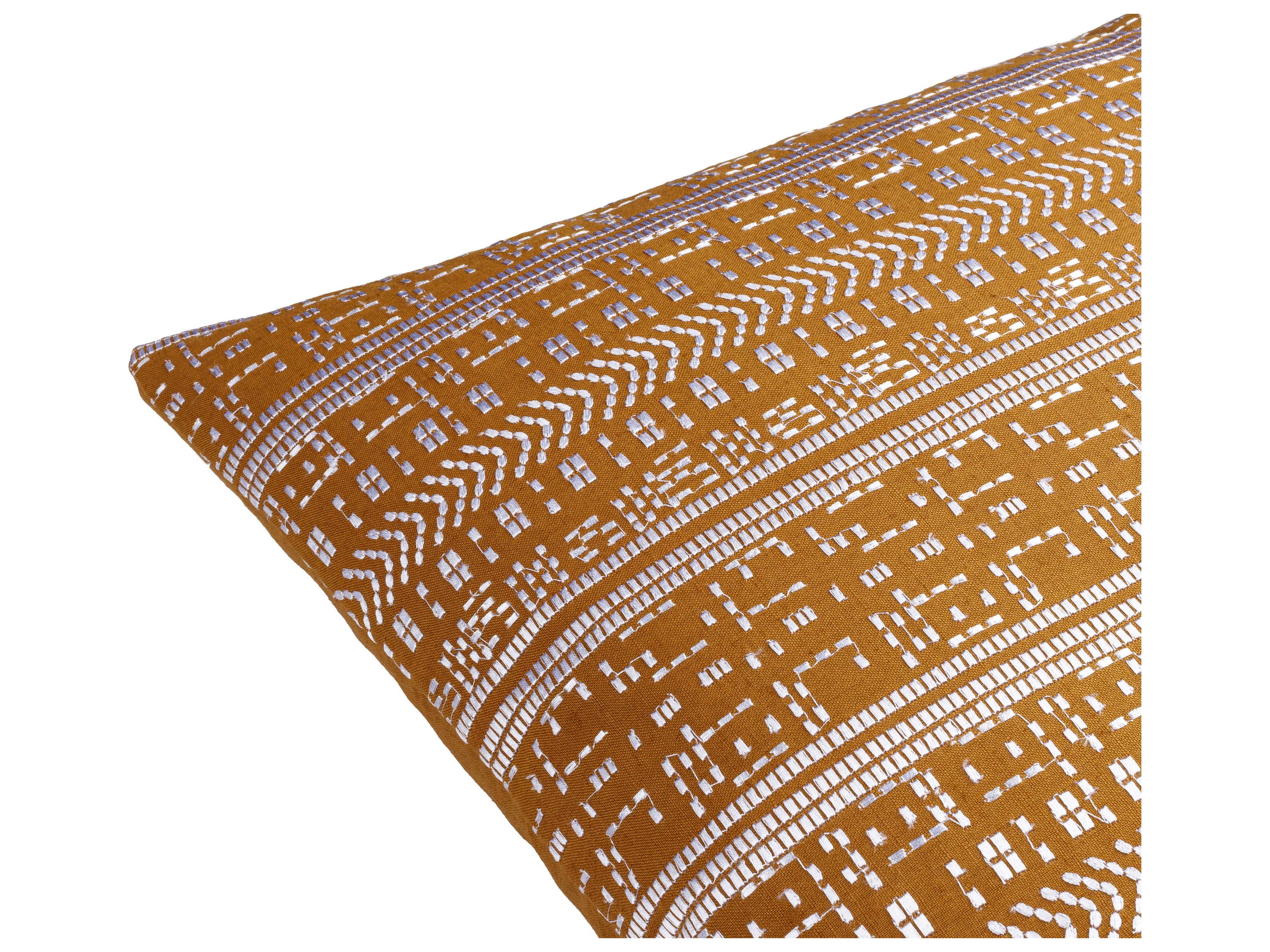 Surya Theodore Camel Pillow