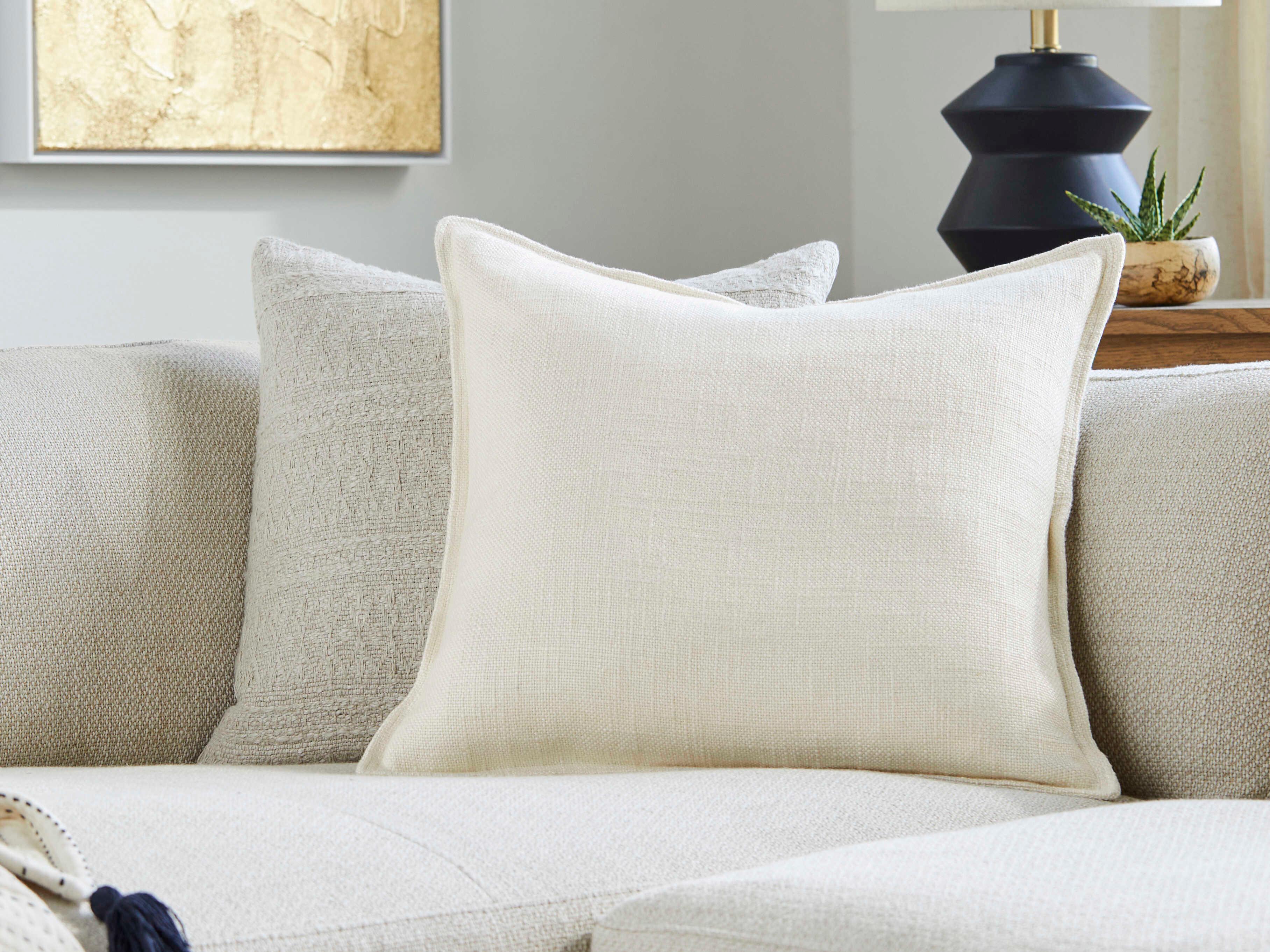 Surya Thurman Cream Pillow