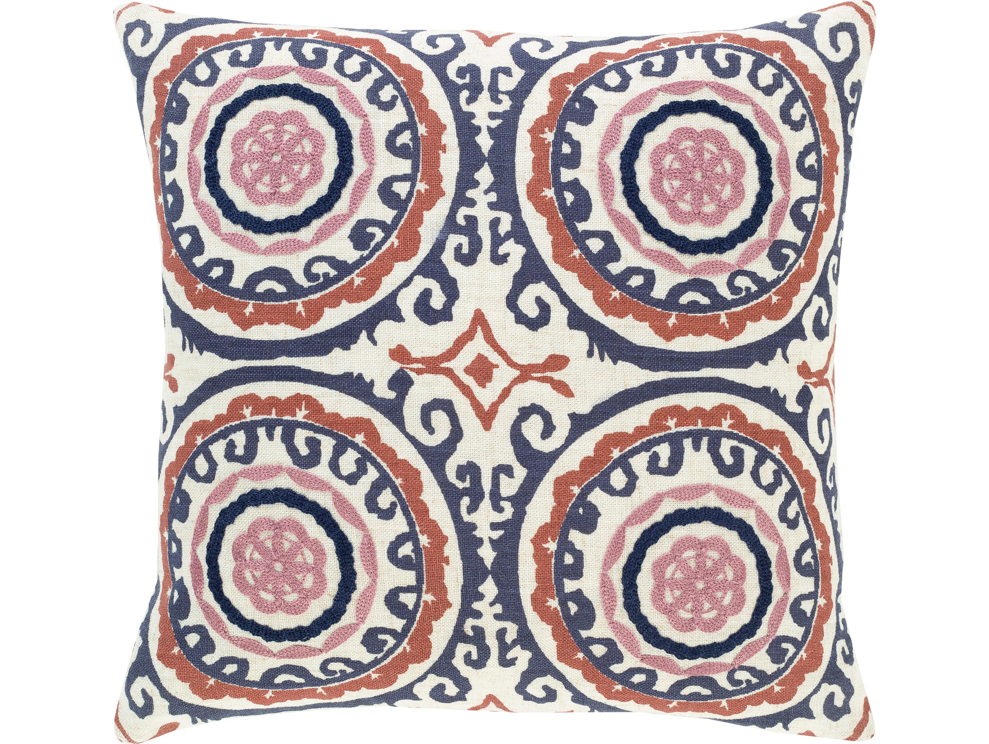 Surya Termez Denim Pillow