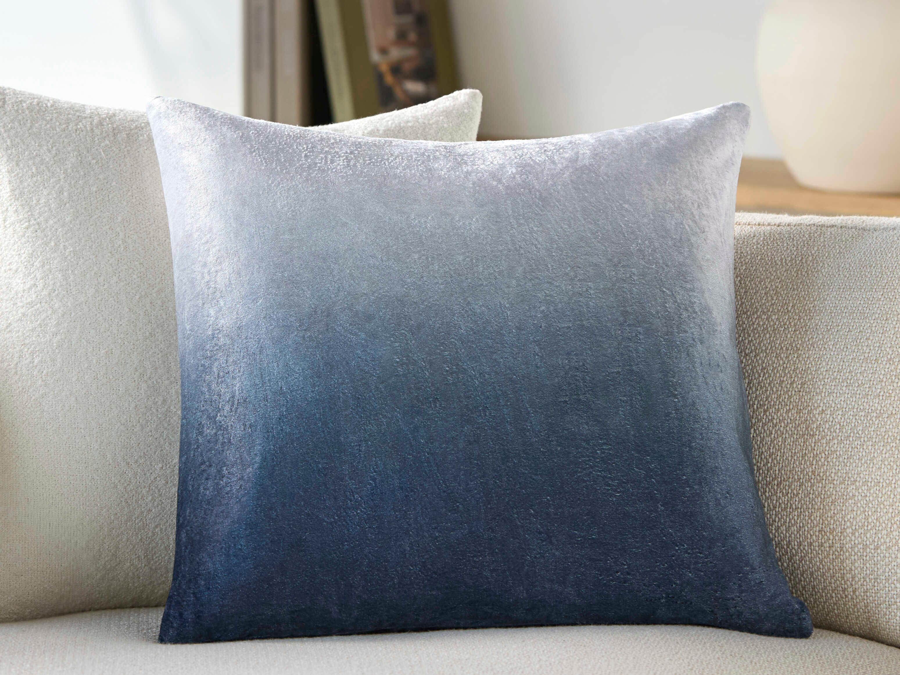 Surya Theodosia Steel Blue Pillow