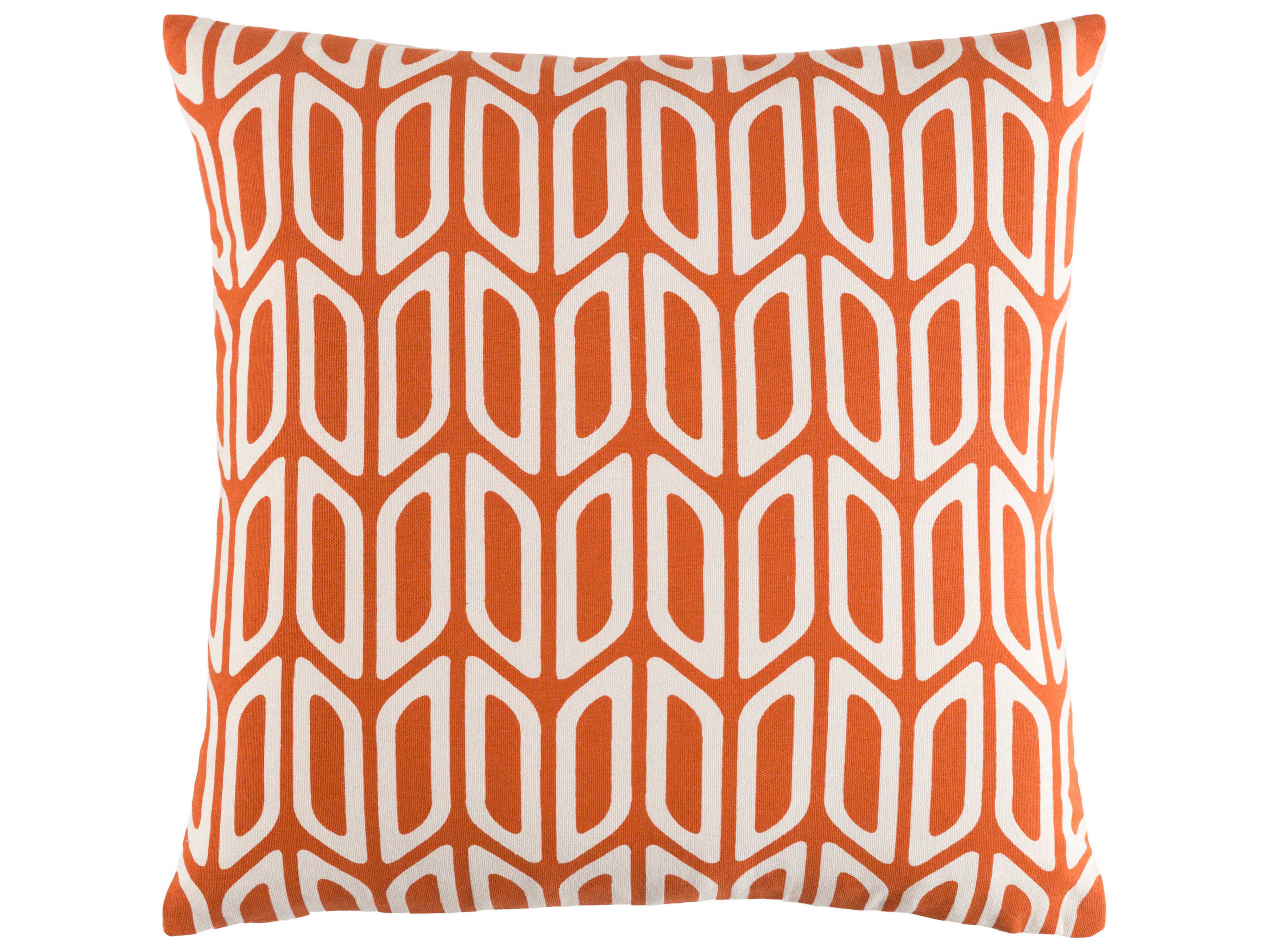 Surya Trudy Burnt Orange / Cream Pillow