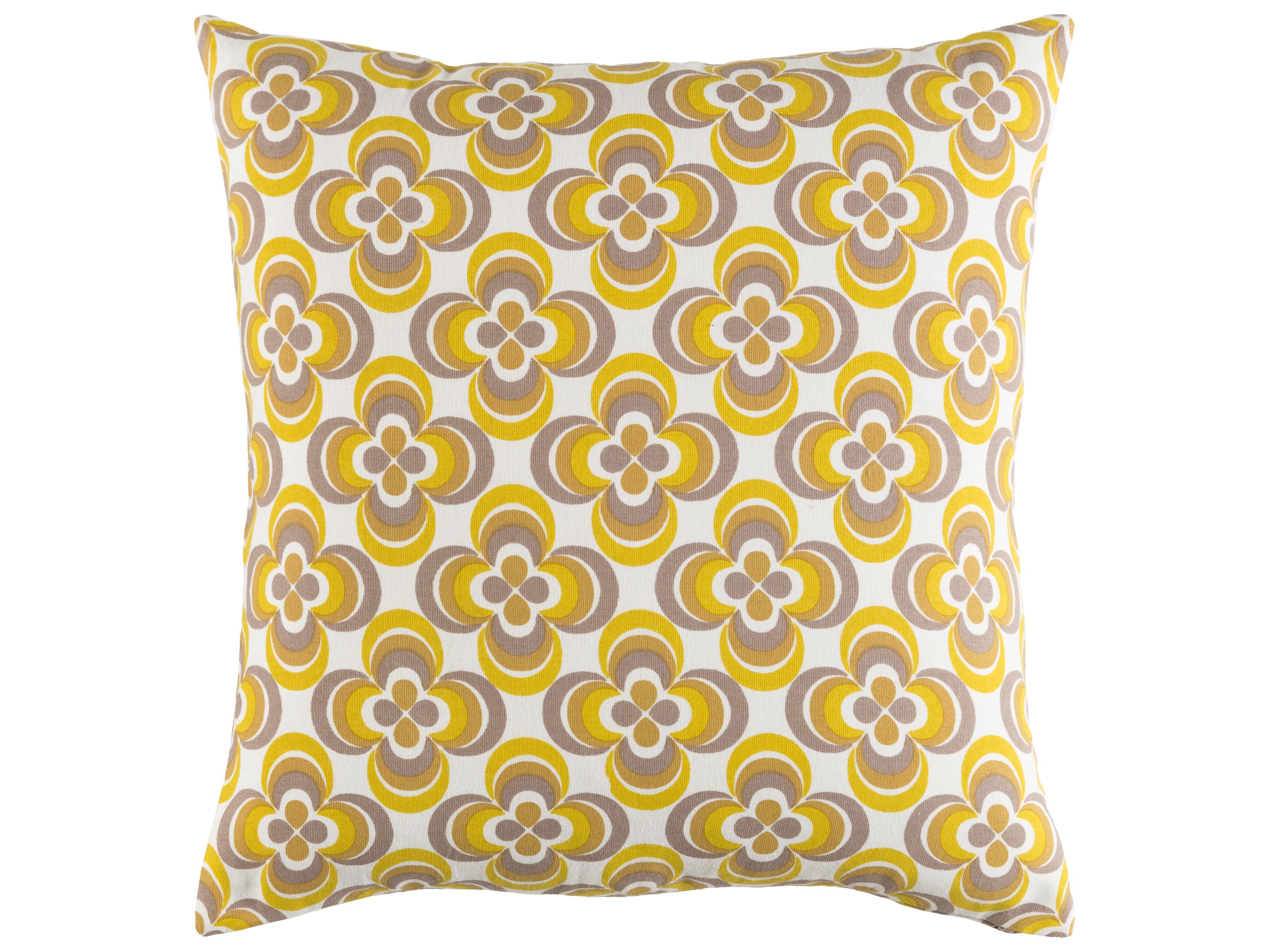 Surya Trudy Yellow Pillow