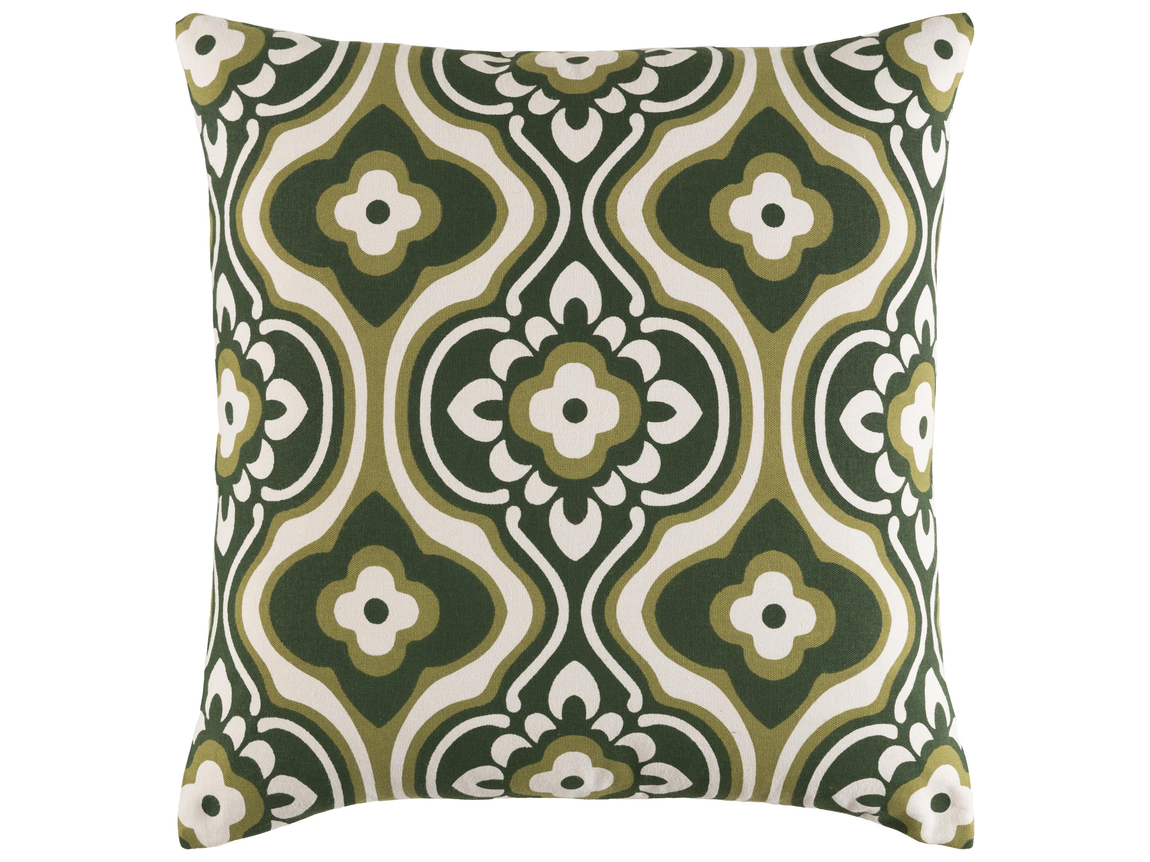 Surya Trudy Green Pillow