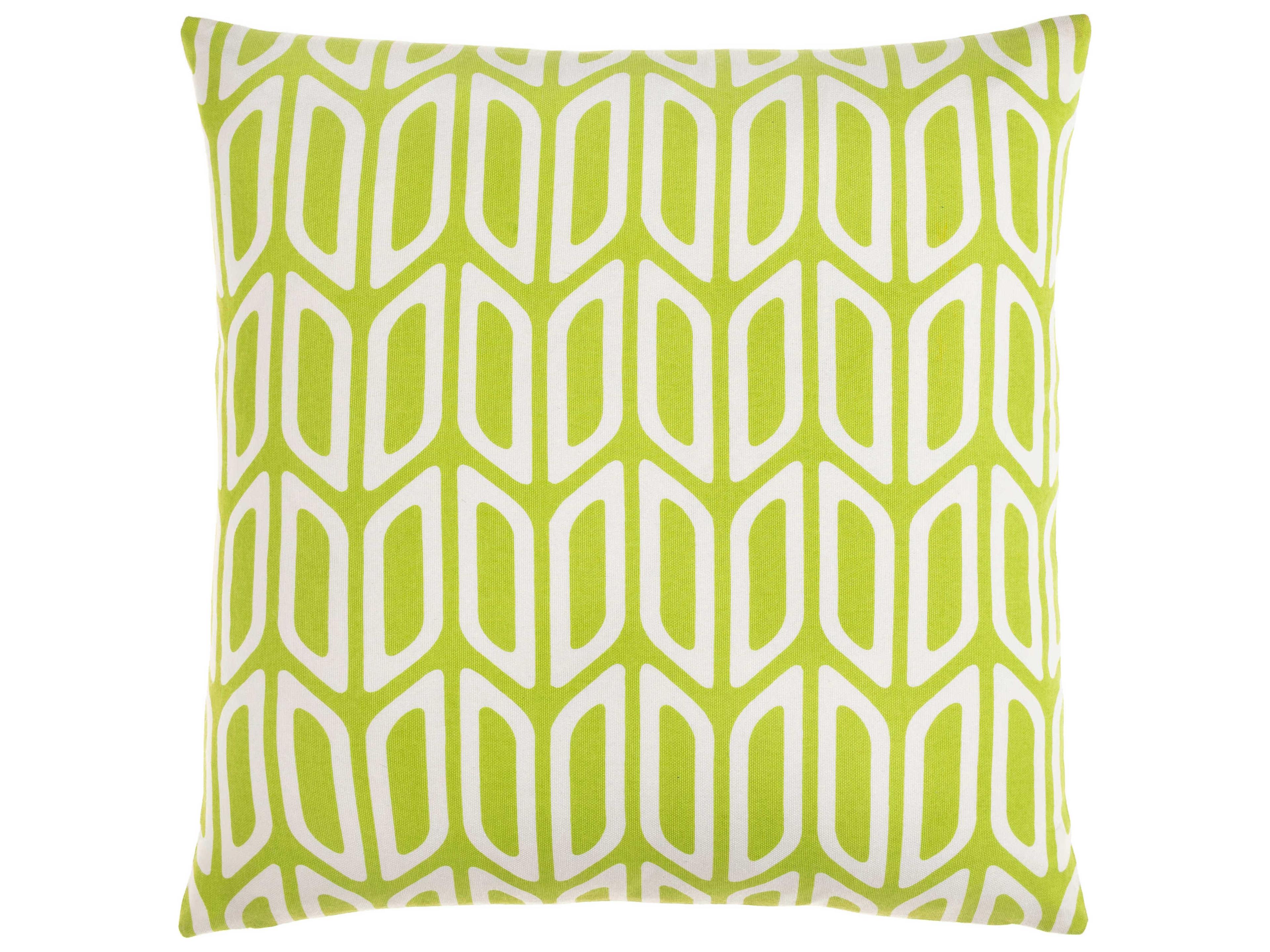 Surya Trudy Green / White Pillow