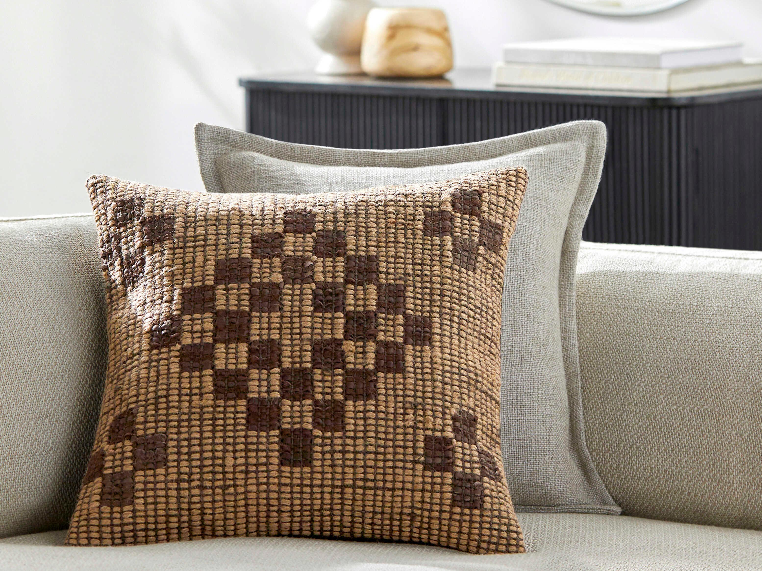 Surya Twareg Beige Pillow