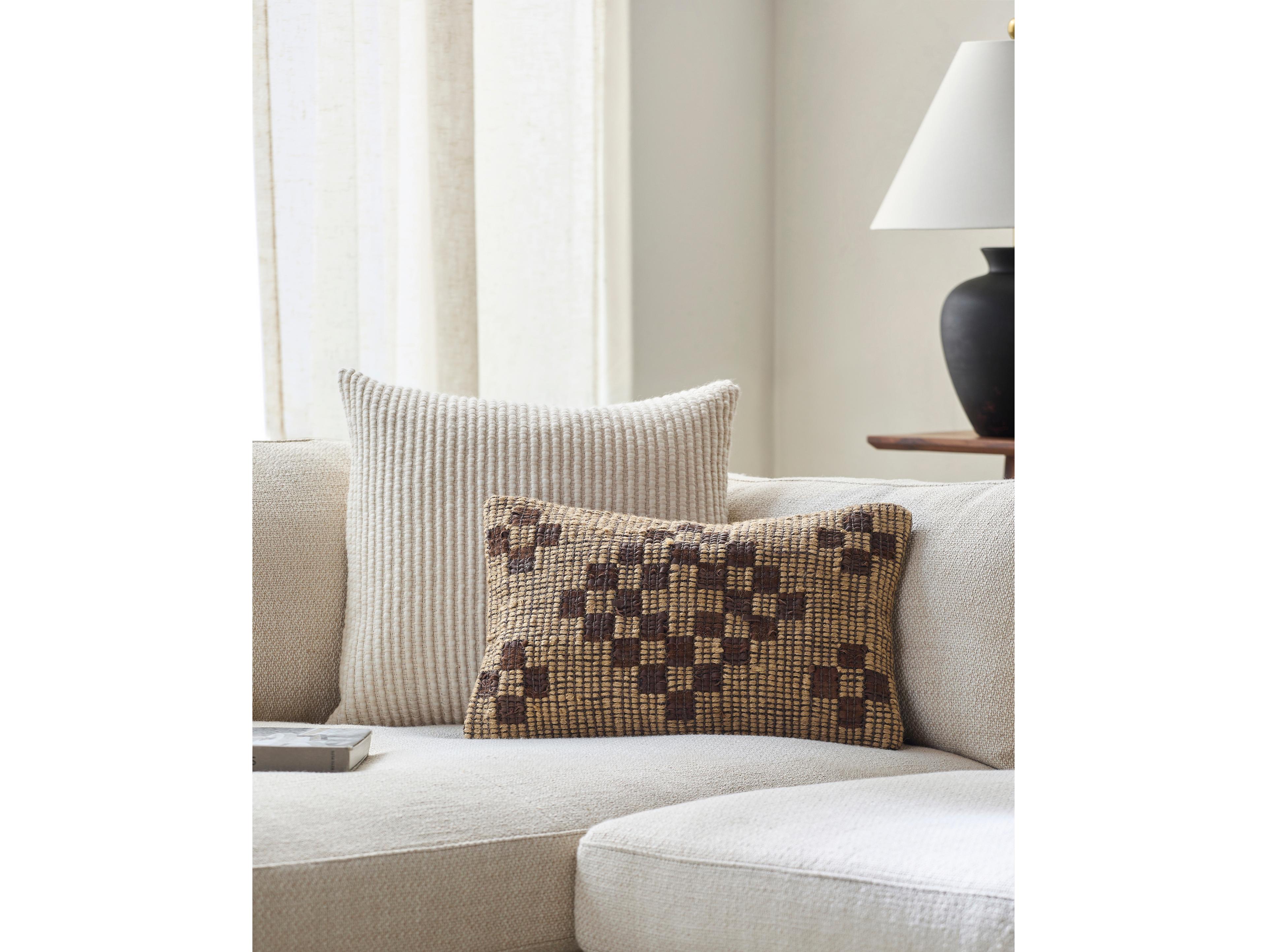Surya Twareg Beige Pillow