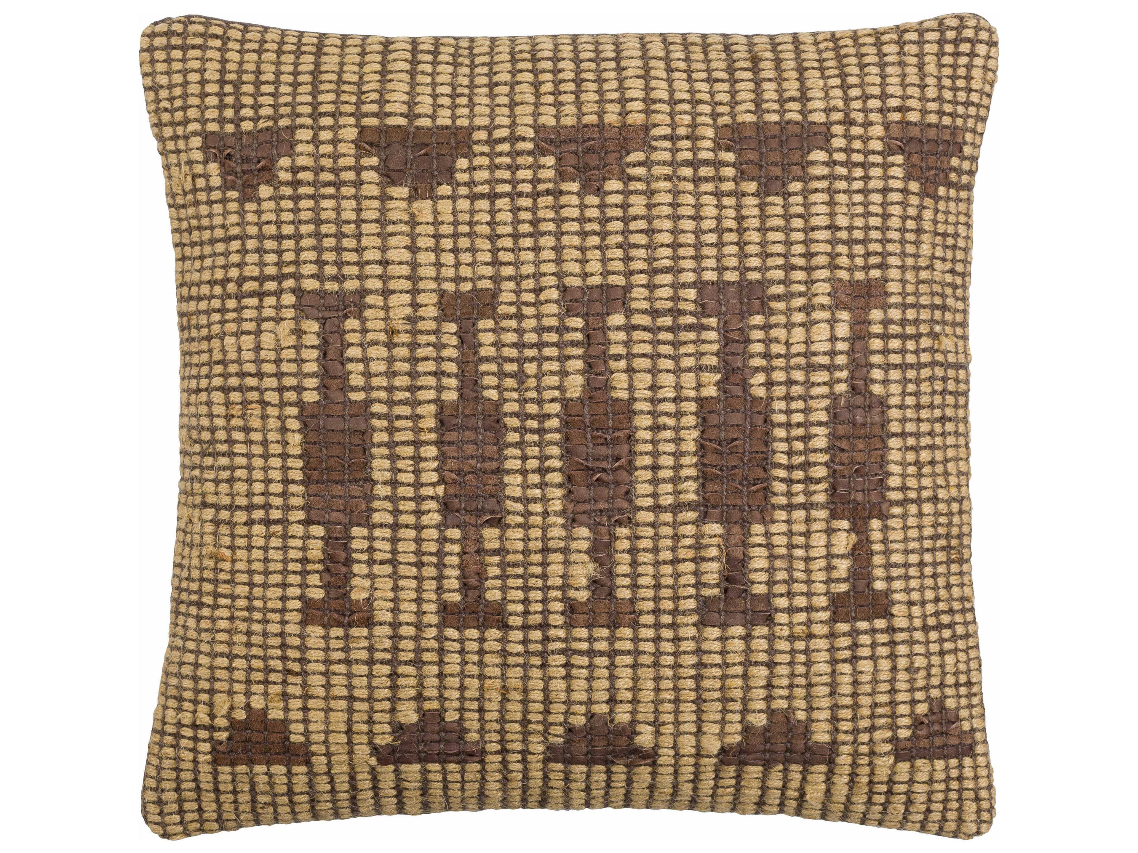 Surya Twareg Mustard Pillow