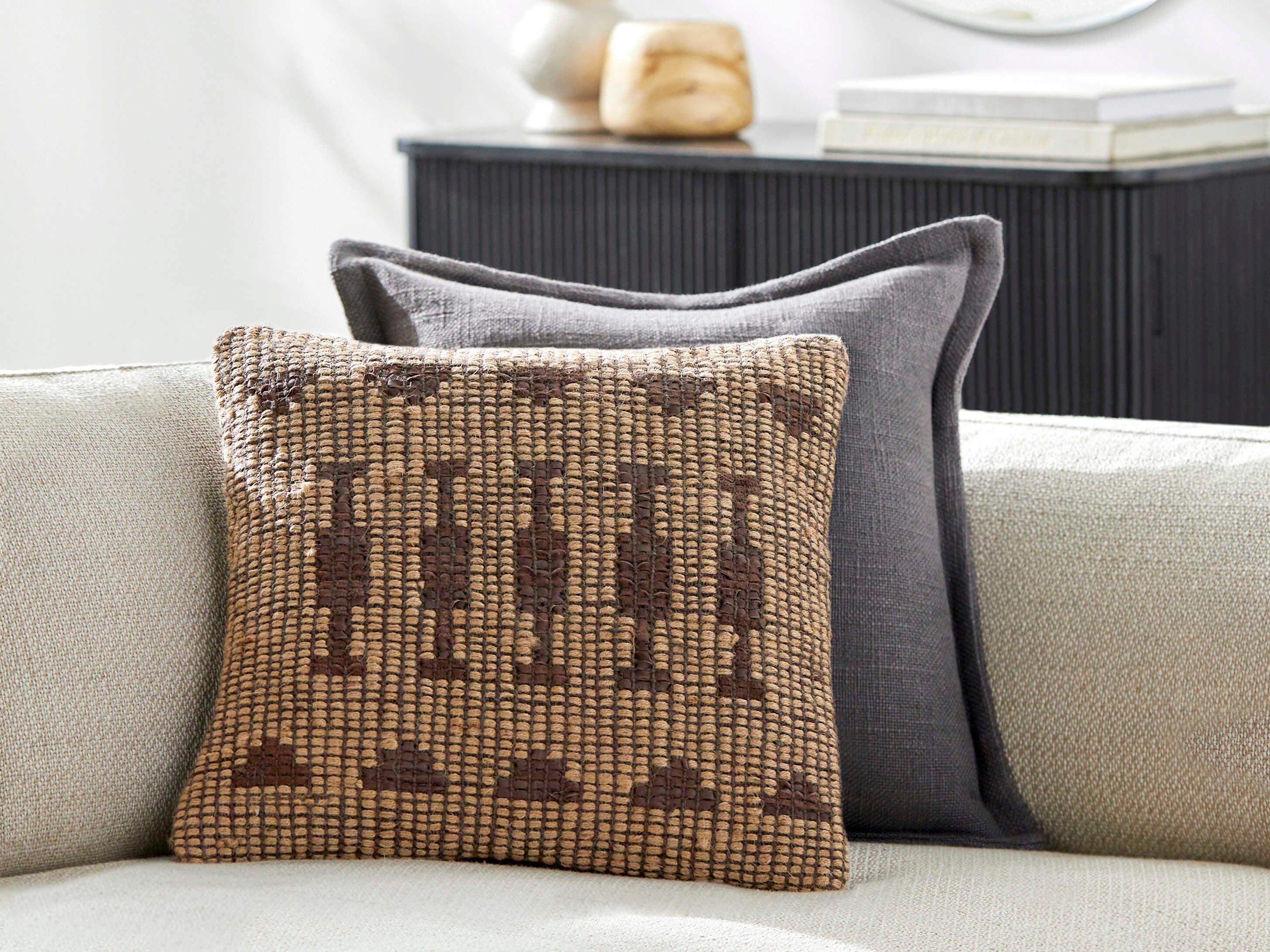 Surya Twareg Mustard Pillow